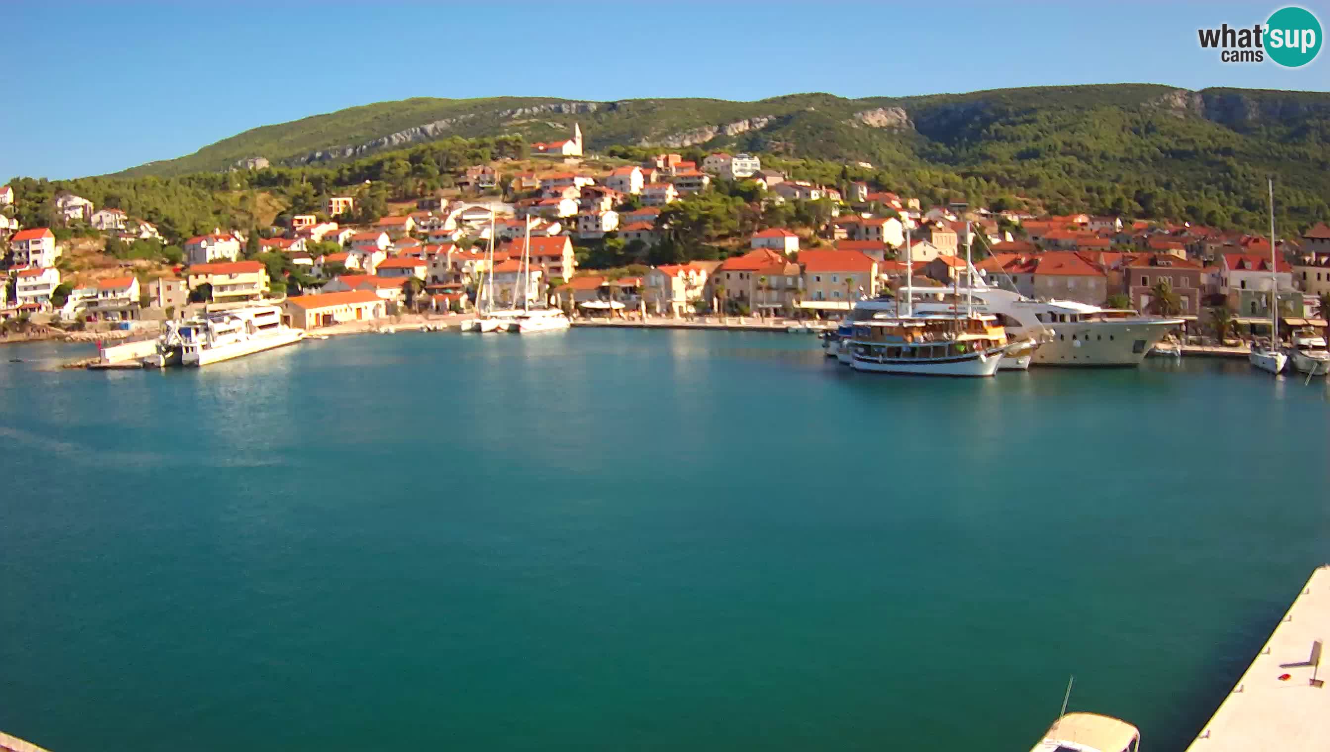Jelsa / Hvar web kamera