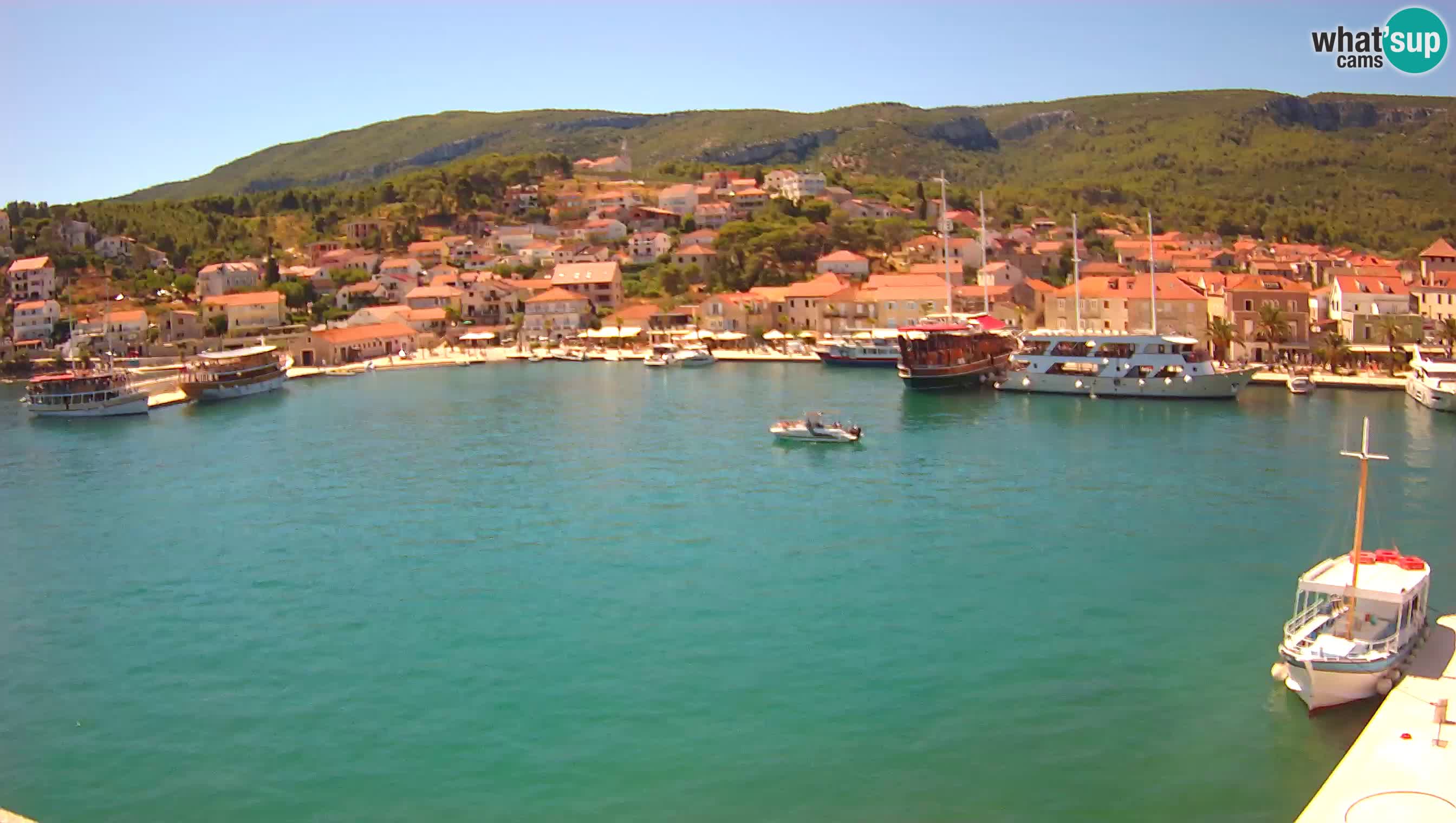 Jelsa webcam Hvar – Panorama