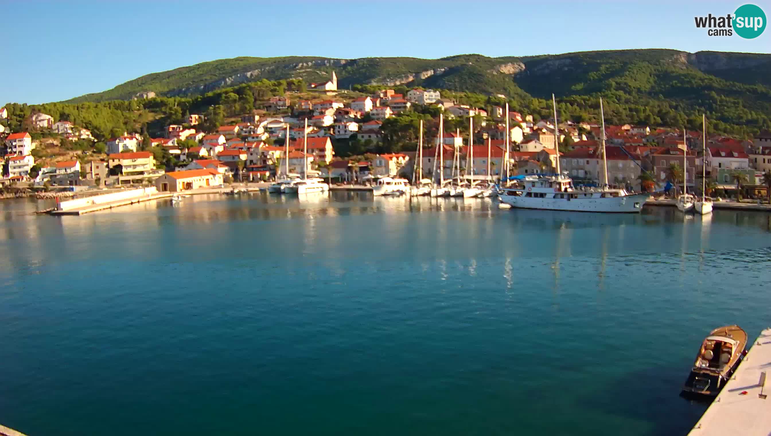 Jelsa webcam Hvar – Panorama