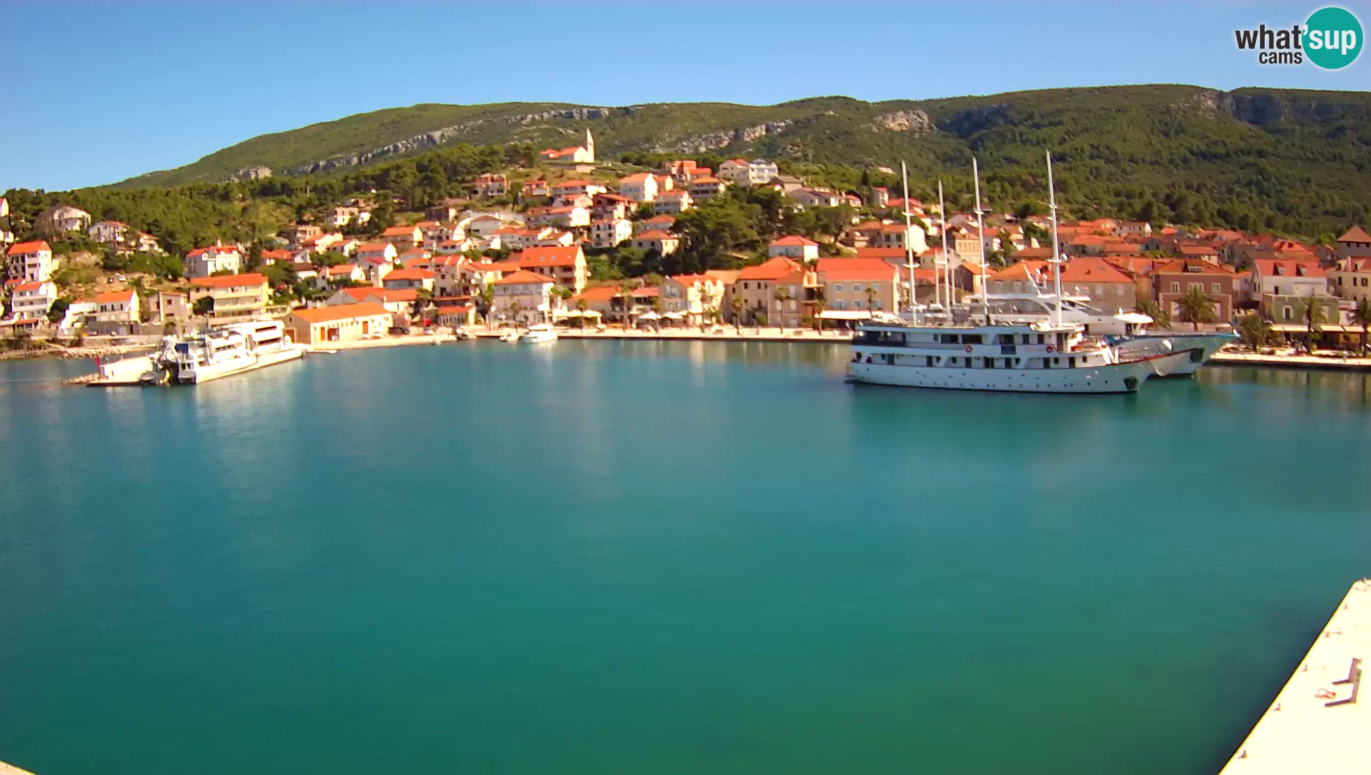 Jelsa webcam Hvar – Panorama