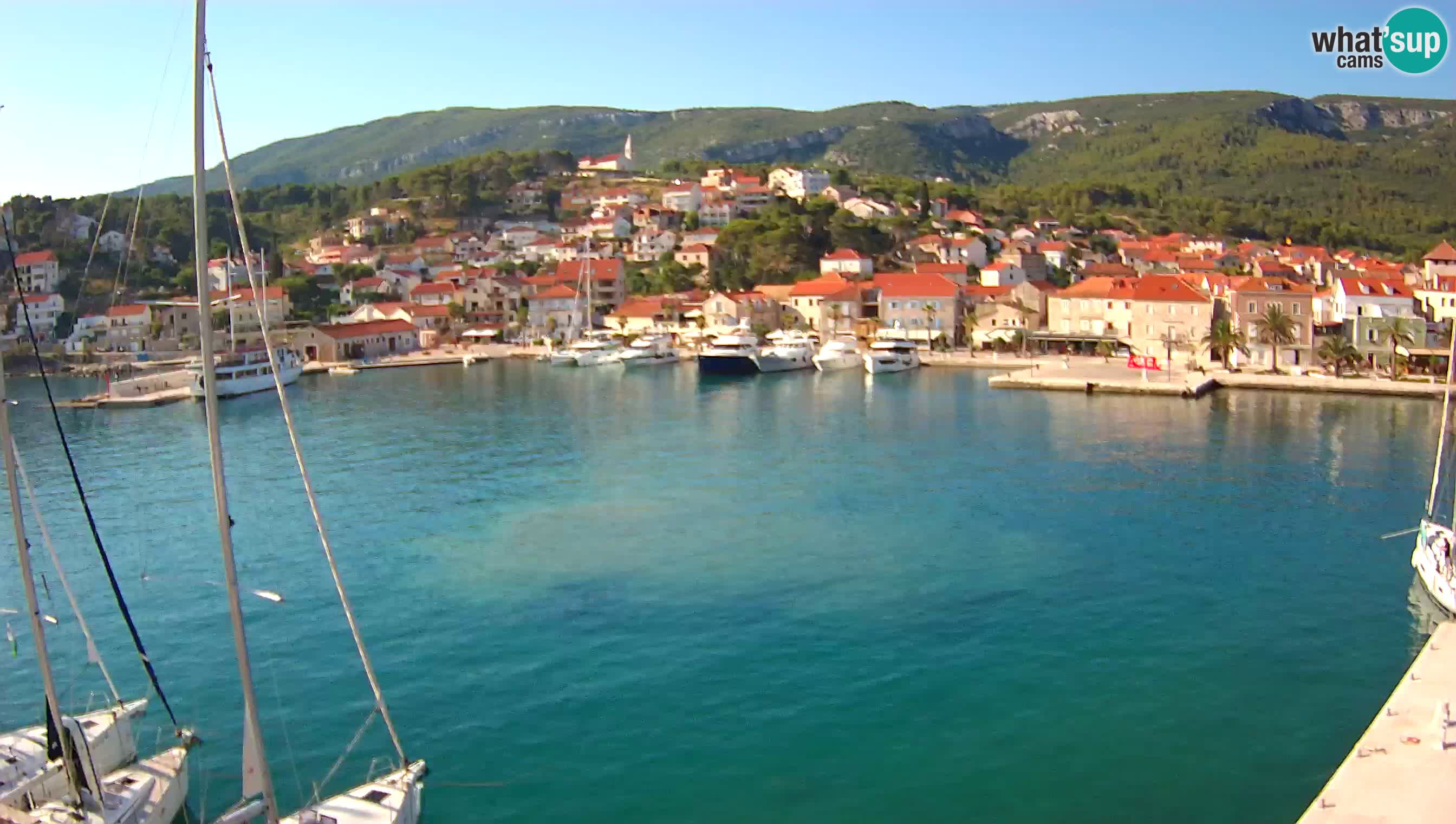 Jelsa webcam Hvar – Panorama