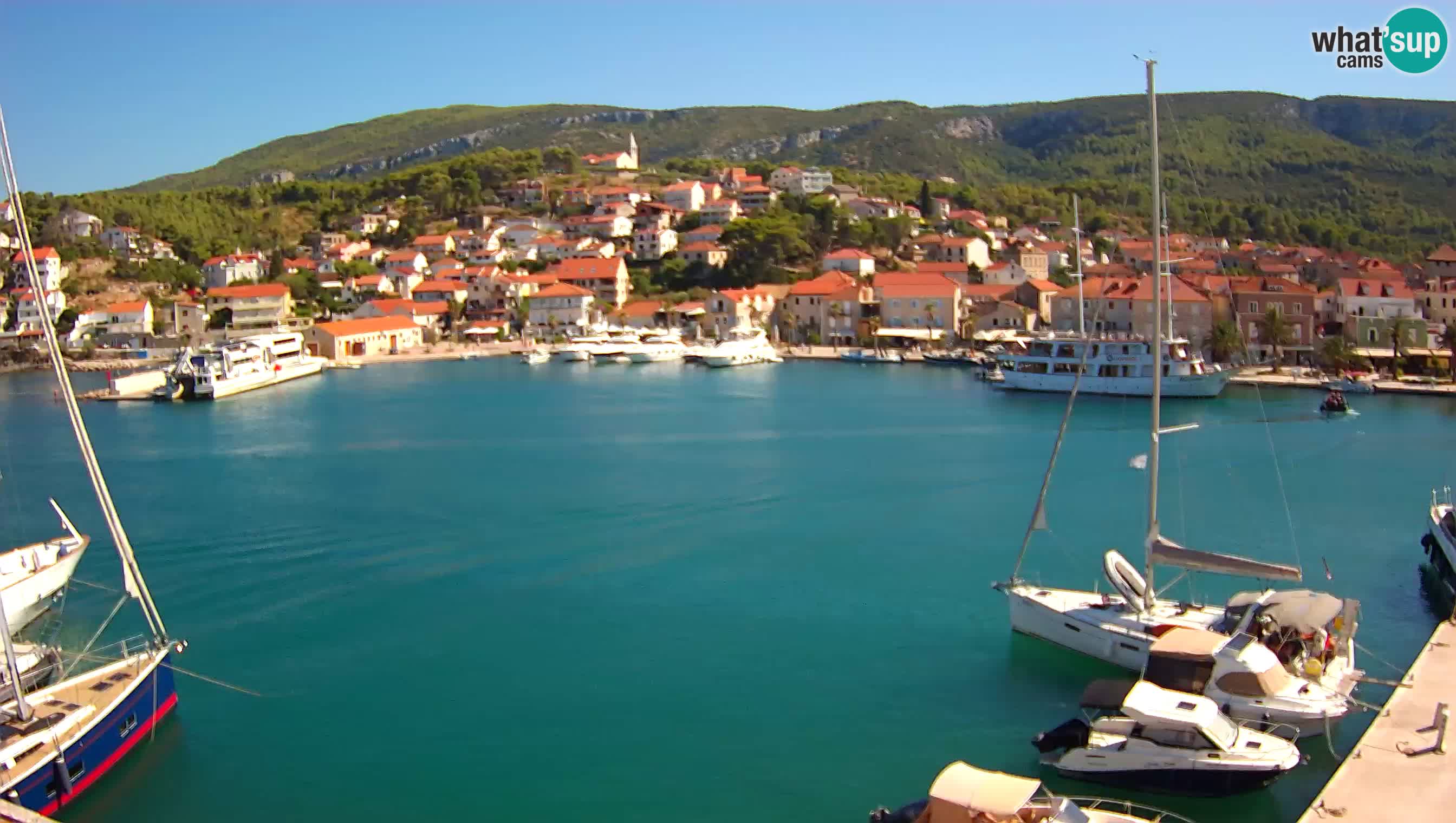 Jelsa webcam Hvar – Panorama