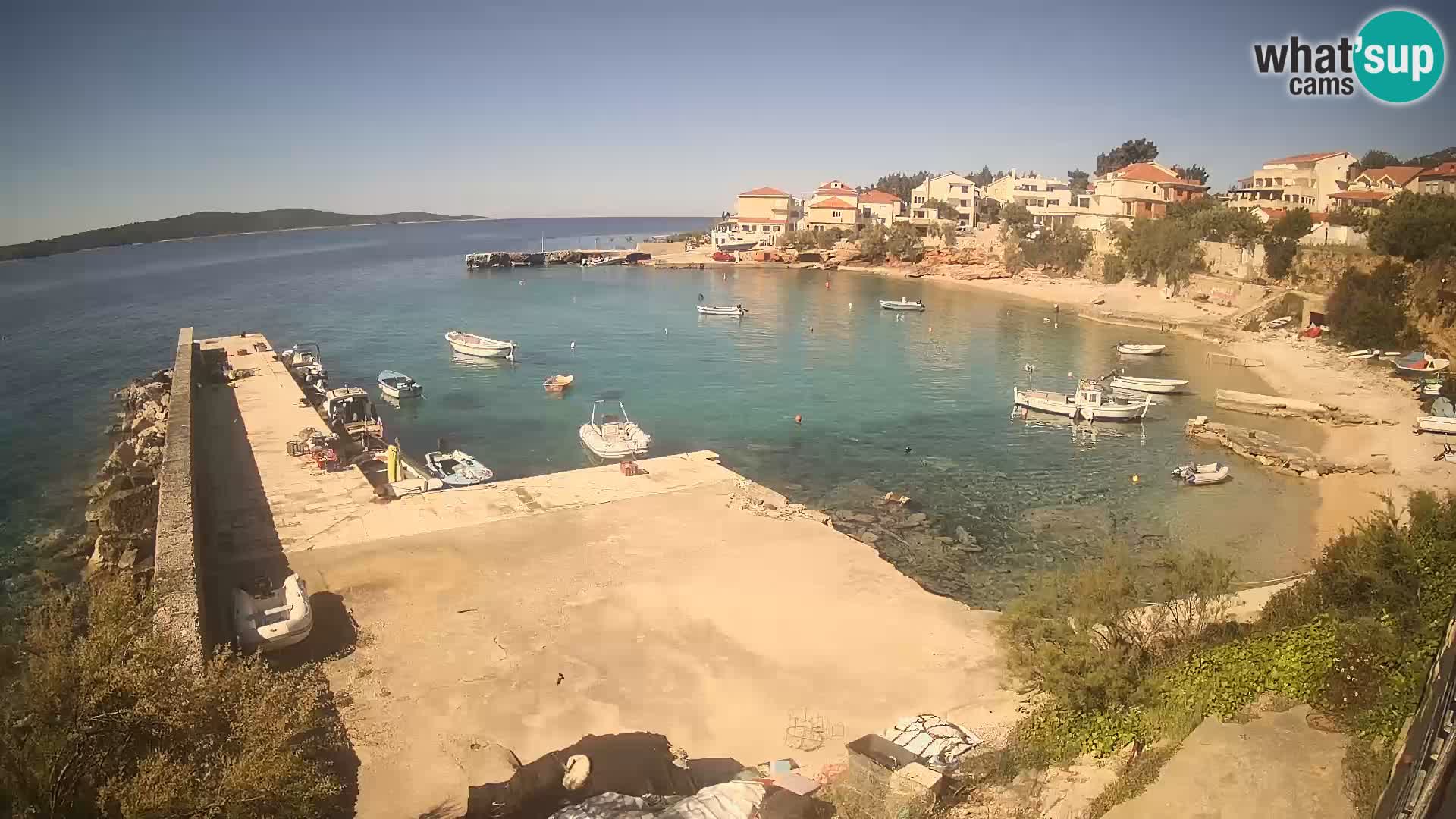 Zavala – Jelsa kamera v živo Hvar