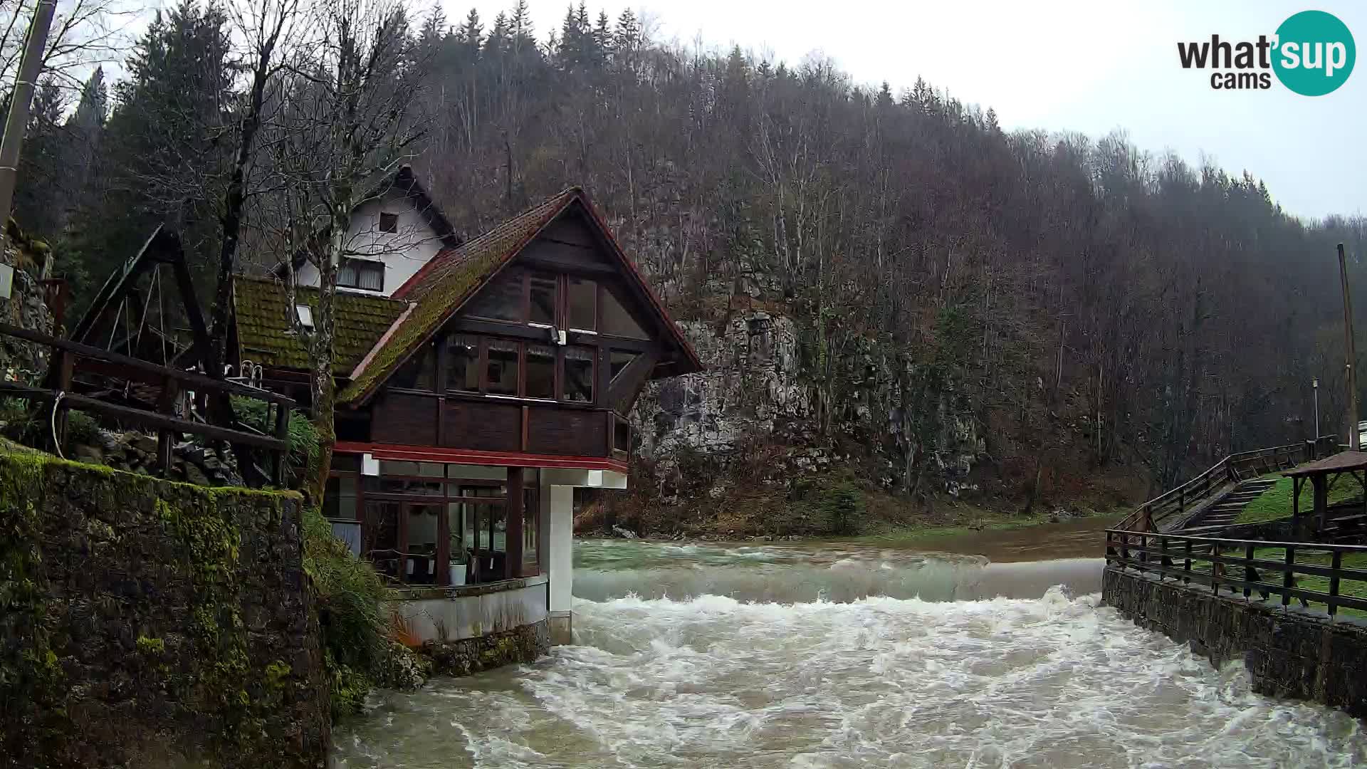 Spletna kamera Kanjon Kamačnik – Vrbovsko – Hrvaška