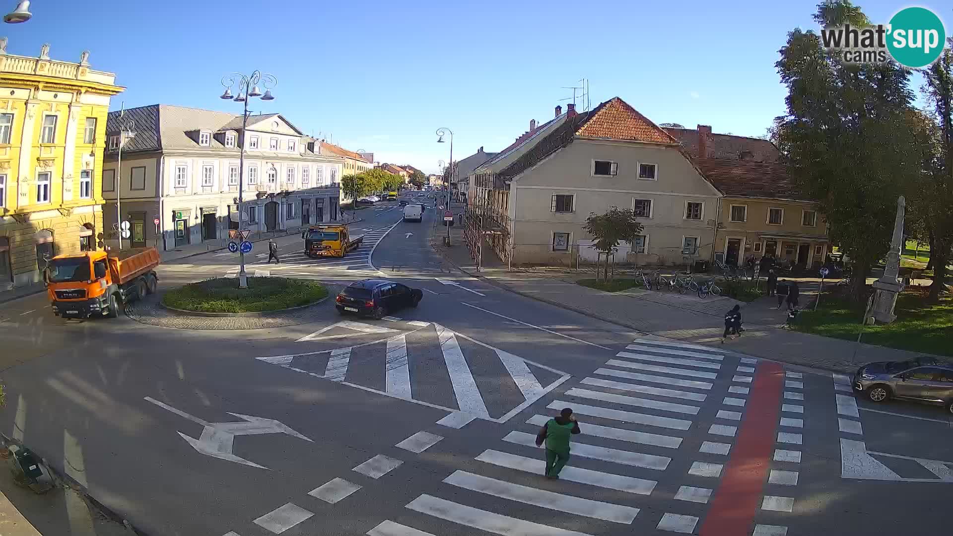 Webcam Karlovac – Lana Center and Peter Zrinski Street