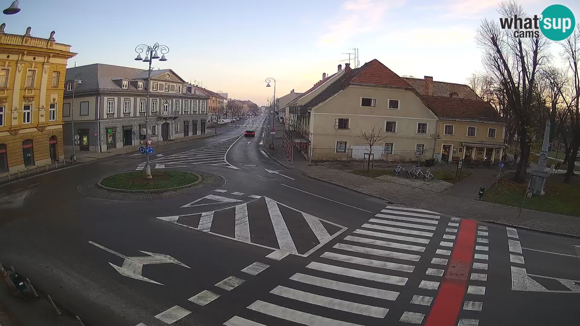 Webcam Karlovac – Lana Center and Peter Zrinski Street