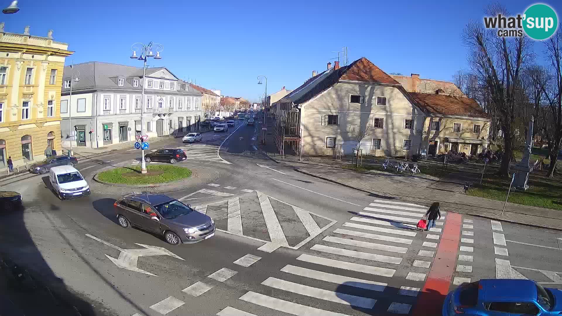 Webcam Karlovac – Lana Center and Peter Zrinski Street