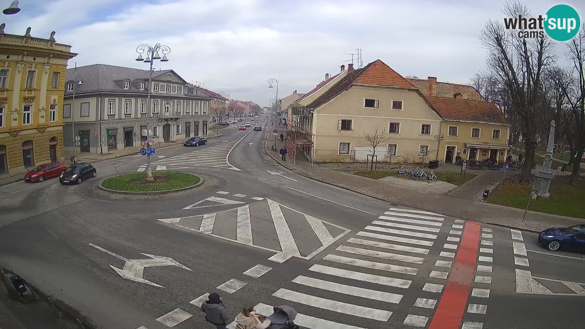 Webcam Karlovac – Lana Center and Peter Zrinski Street