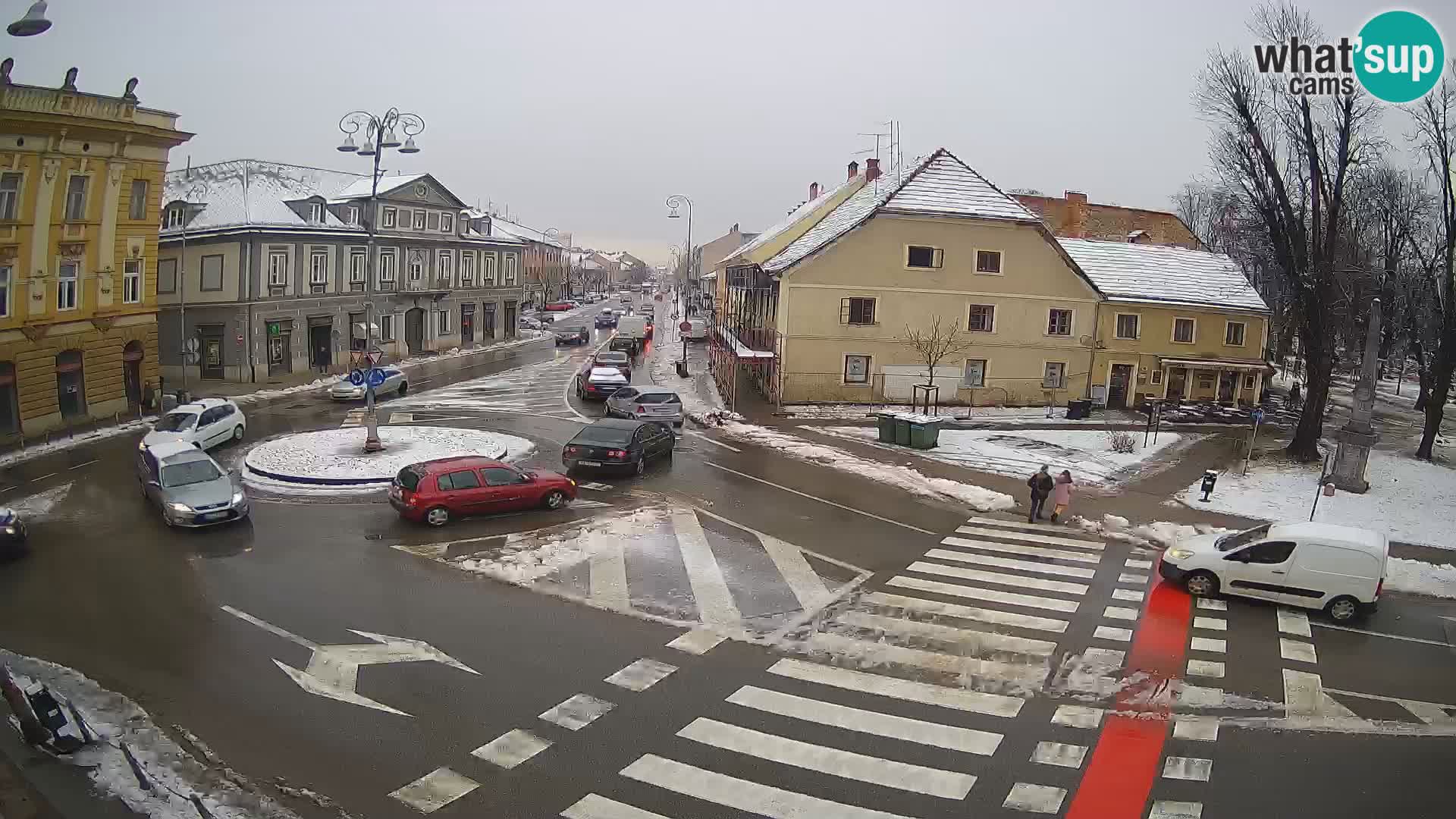 Webcam Karlovac – Lana Center and Peter Zrinski Street