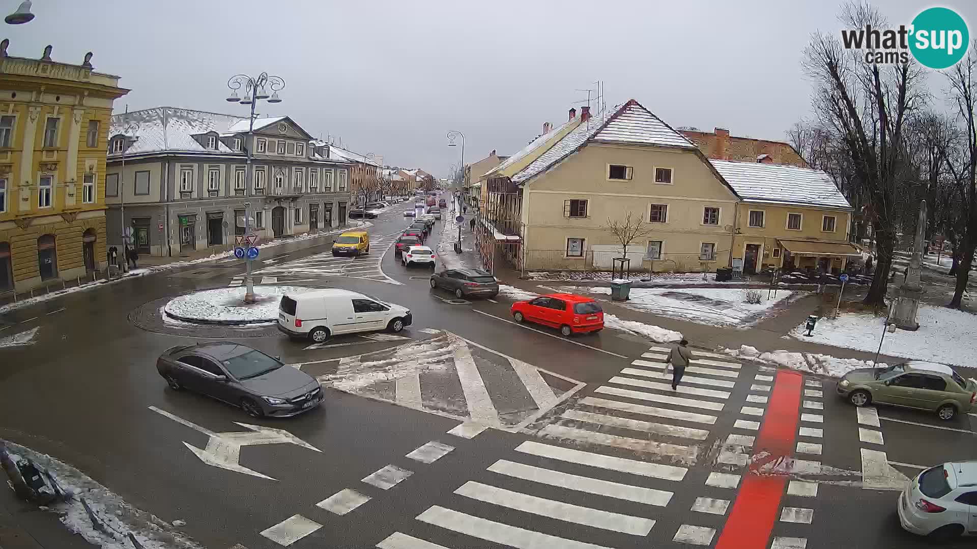 Webcam Karlovac – Lana Center and Peter Zrinski Street