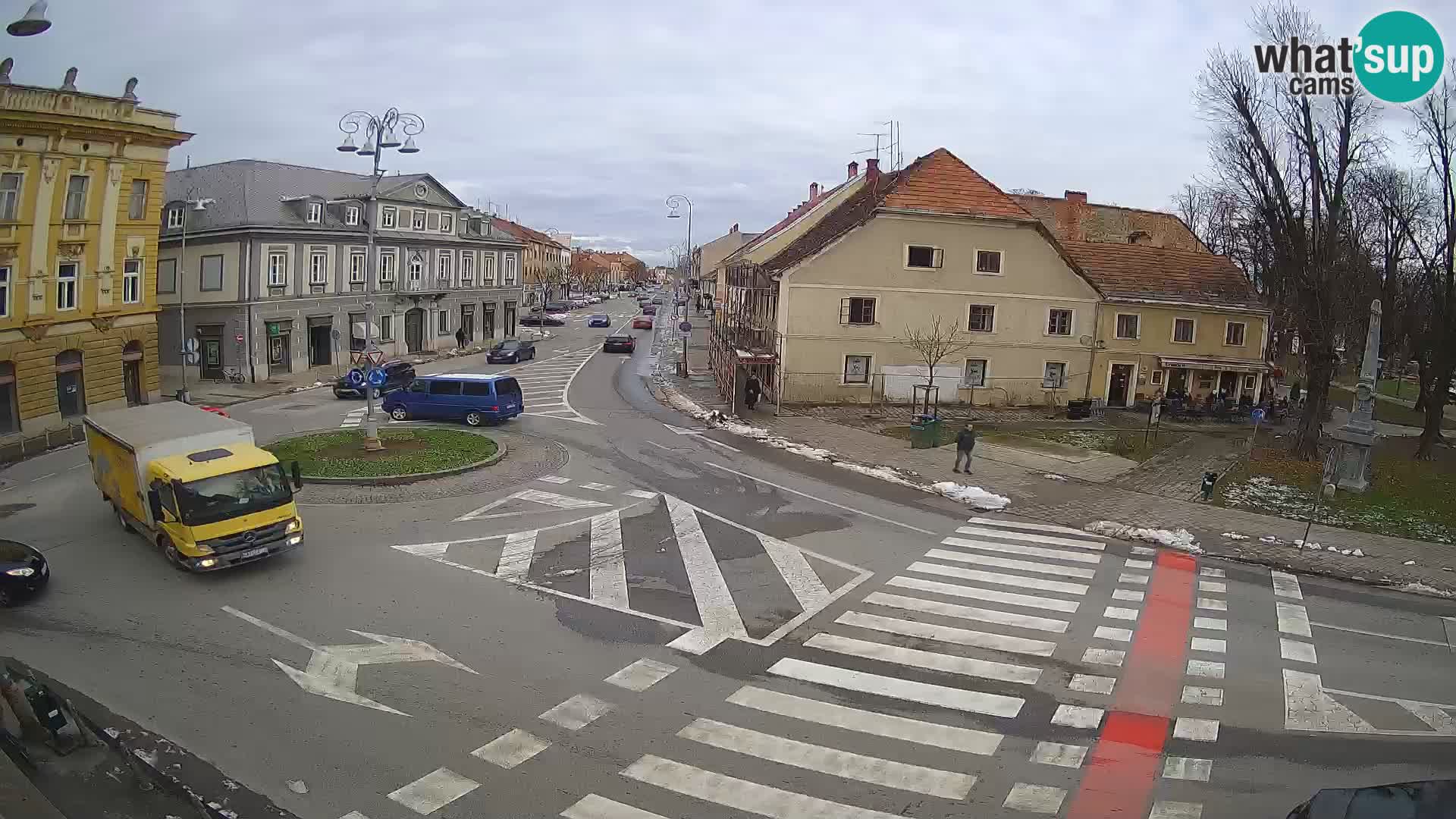 Webcam Karlovac – Lana Center and Peter Zrinski Street