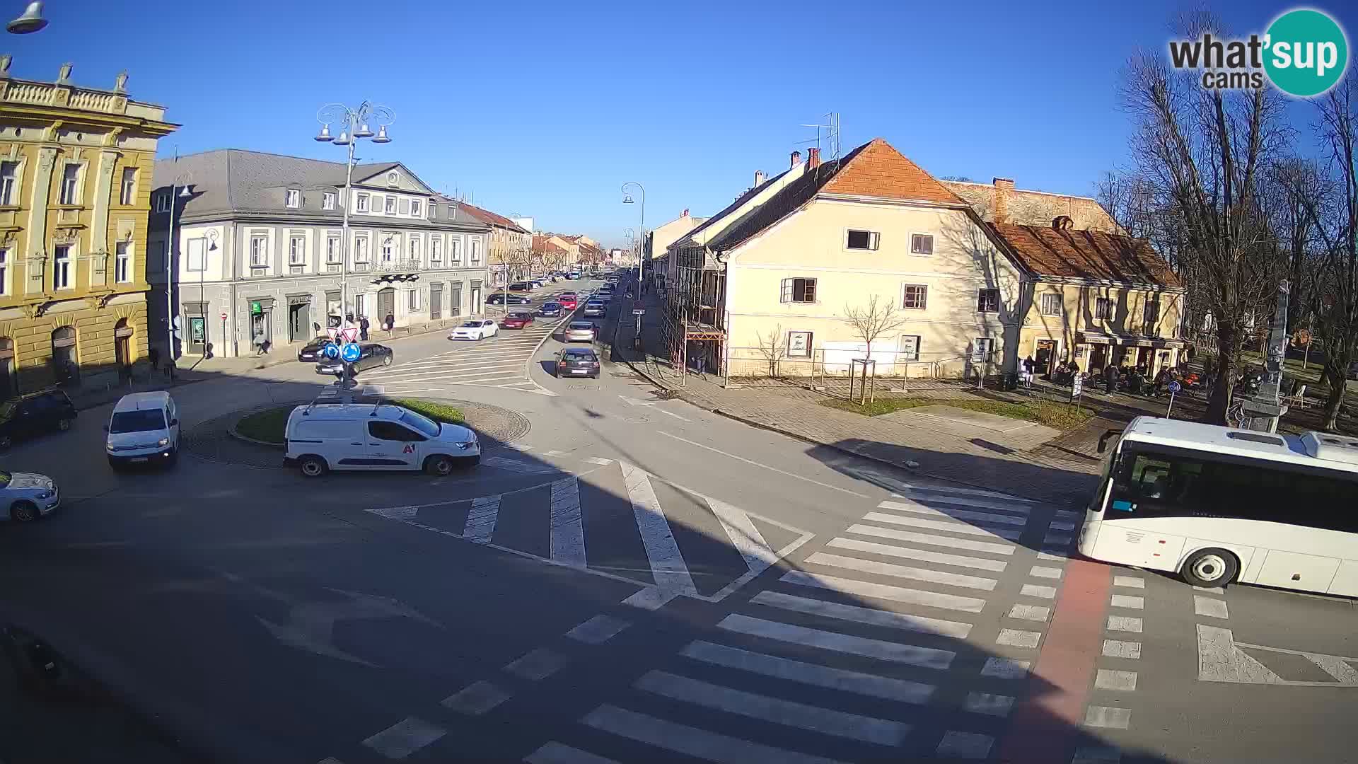 Webcam Karlovac – Lana Center and Peter Zrinski Street