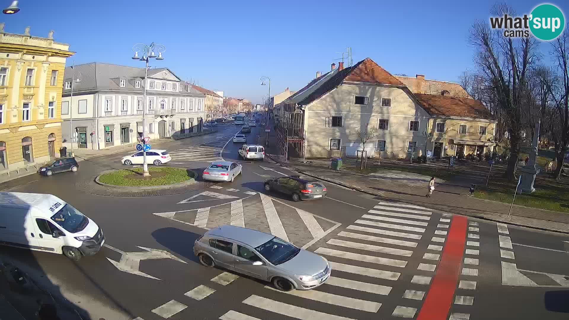 Webcam Karlovac – Lana Center and Peter Zrinski Street