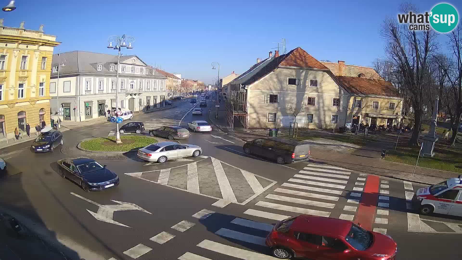 Webcam Karlovac – Lana Center and Peter Zrinski Street