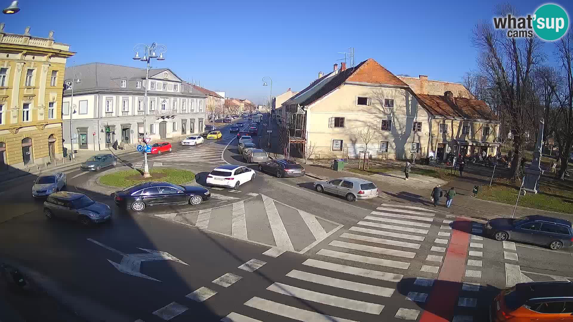 Webcam Karlovac – Lana Center and Peter Zrinski Street