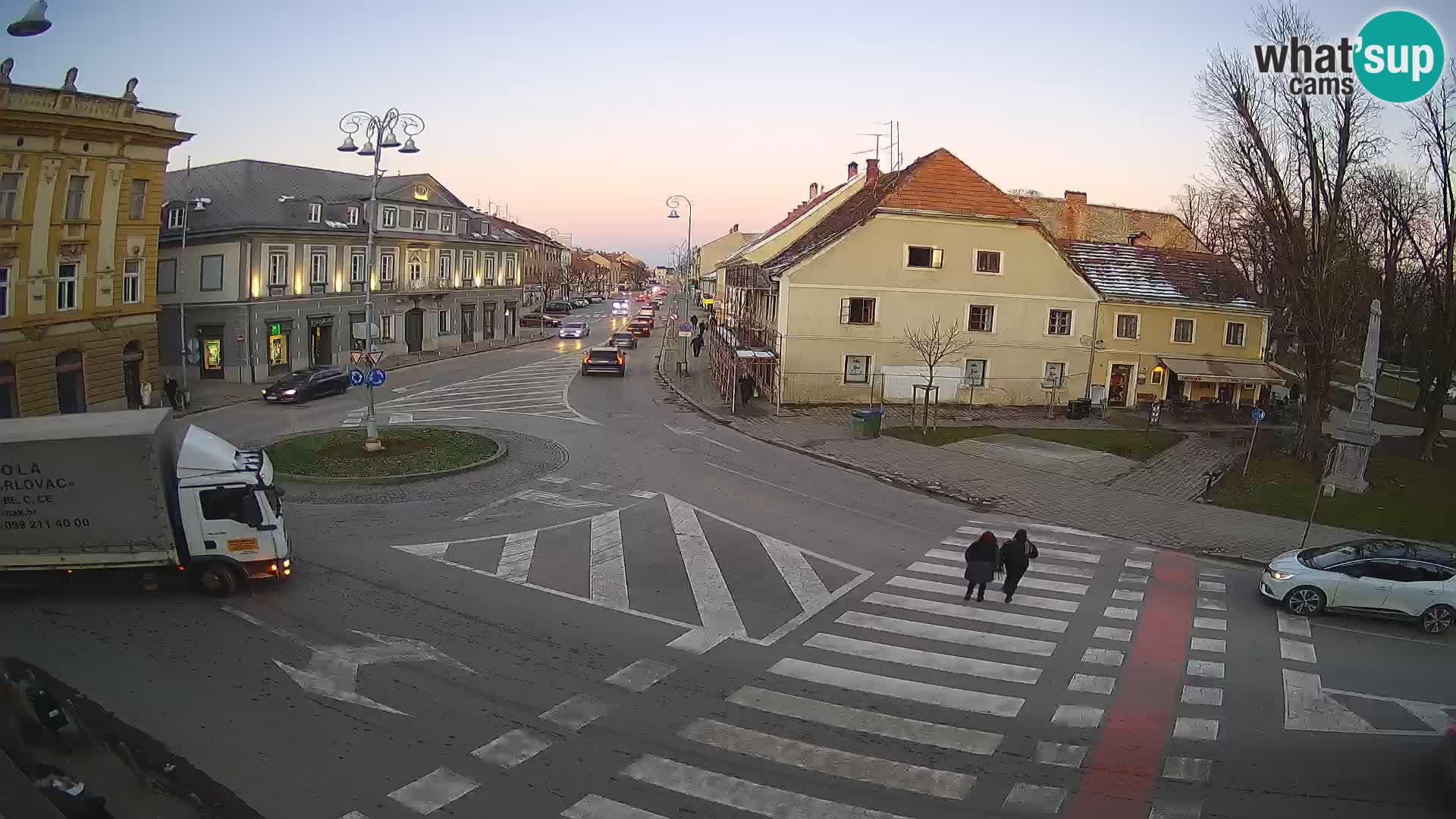 Webcam Karlovac – Lana Center and Peter Zrinski Street