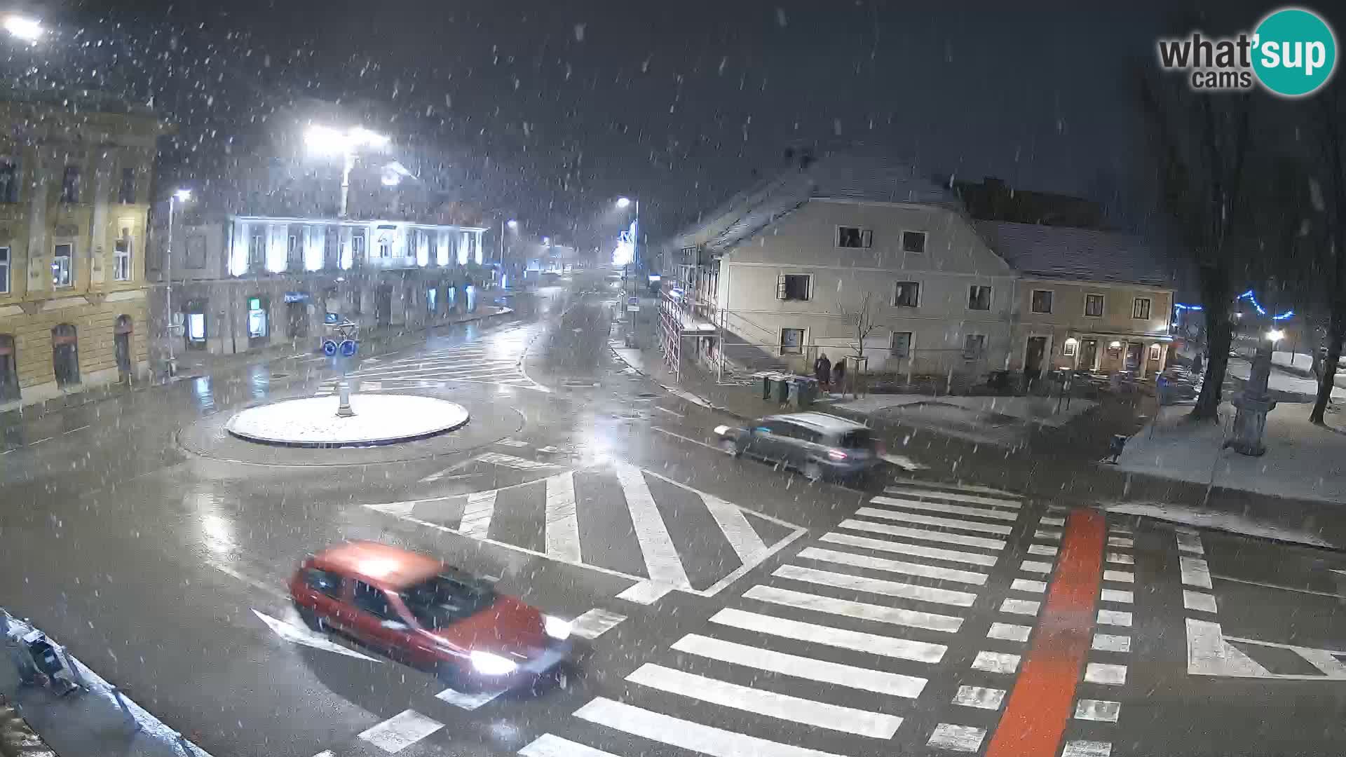 Webcam Karlovac – Lana Center and Peter Zrinski Street