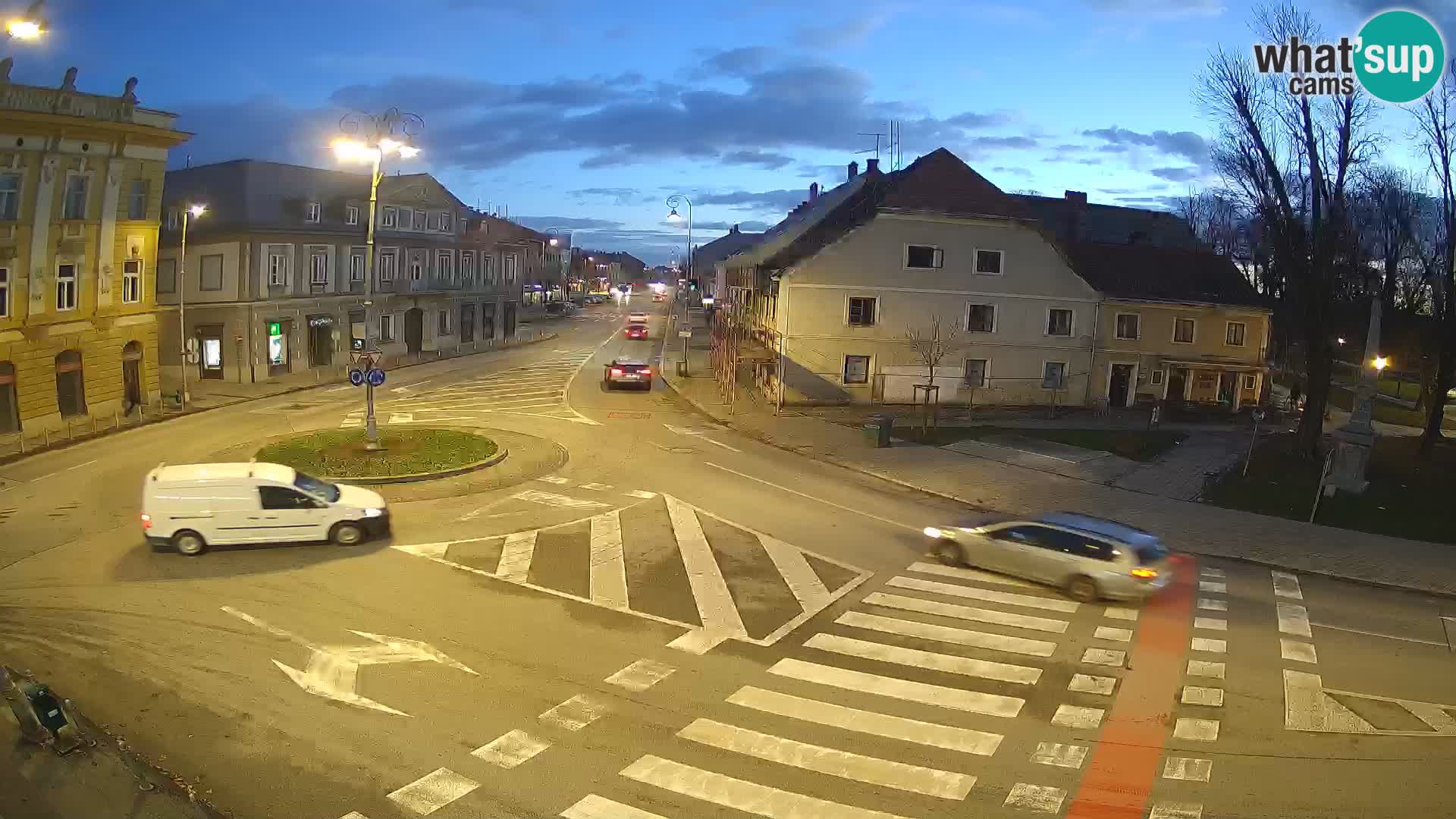 Webcam Karlovac – Lana Center and Peter Zrinski Street