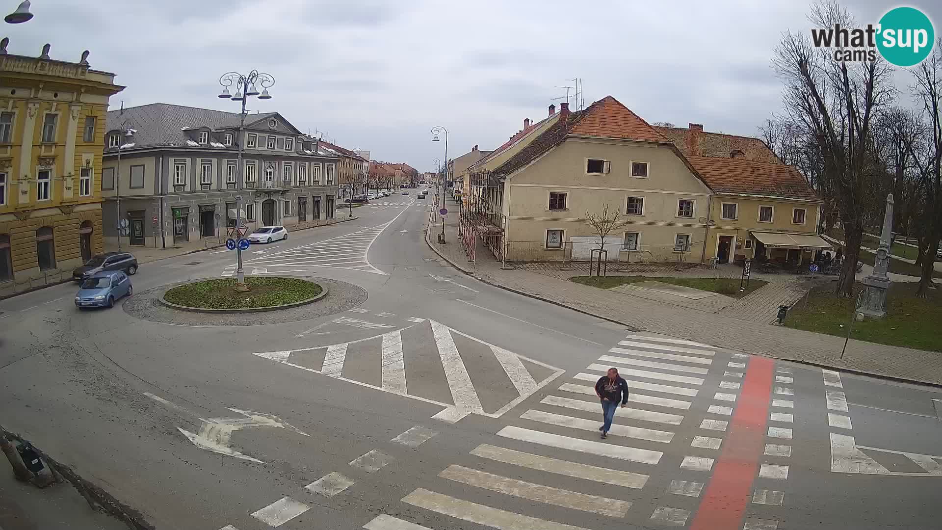 Webcam Karlovac – Lana Center and Peter Zrinski Street