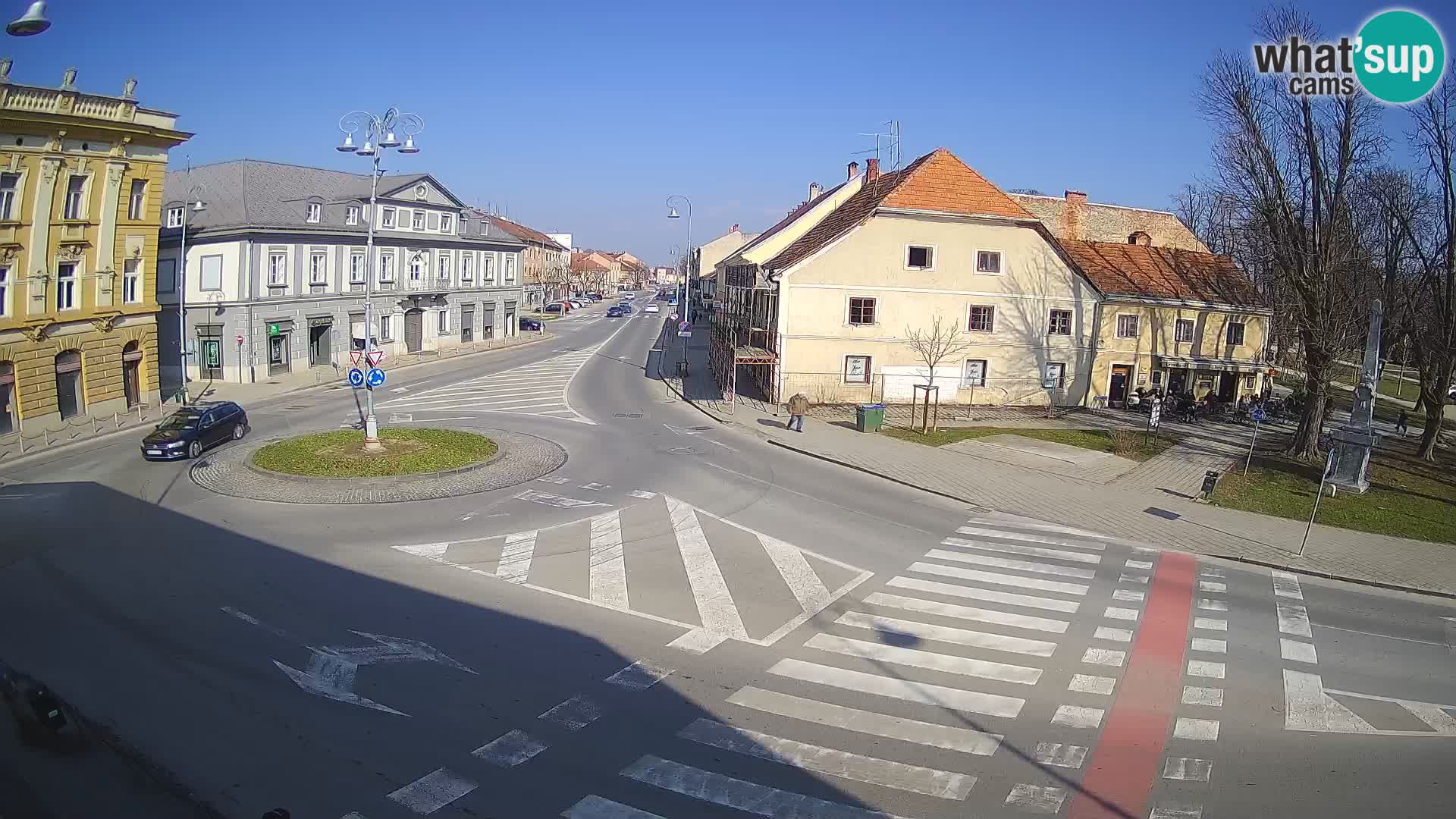 Webcam Karlovac – Lana Center and Peter Zrinski Street