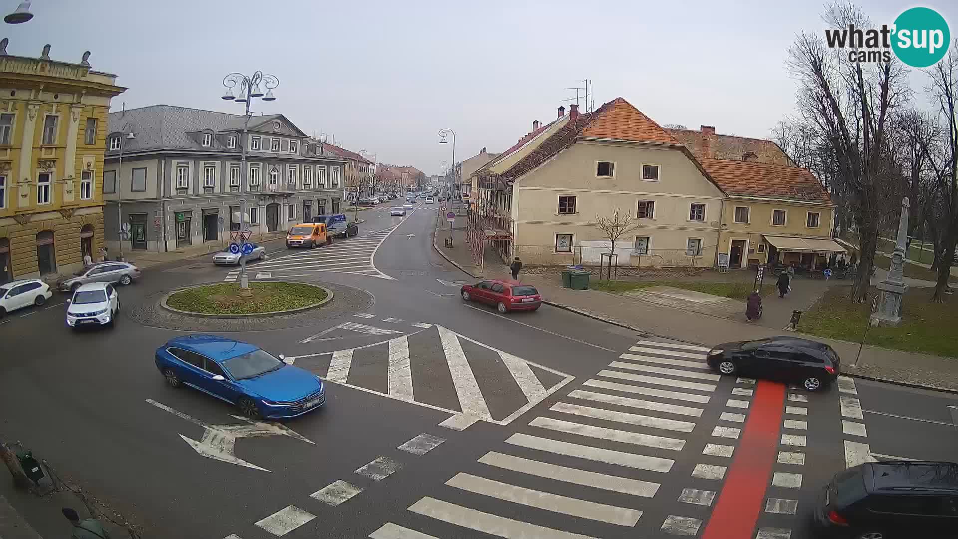 Webcam Karlovac – Lana Center and Peter Zrinski Street