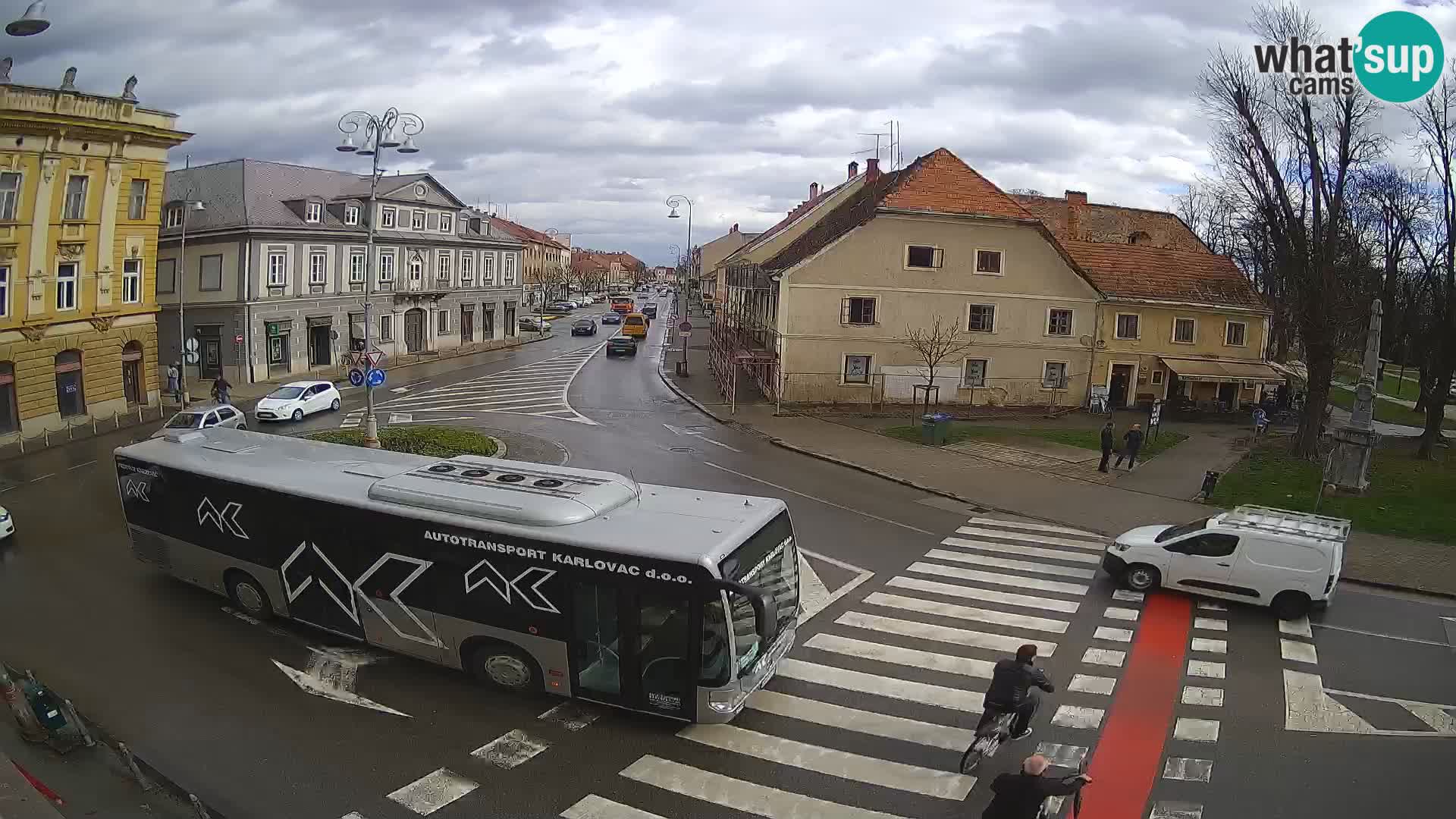 Webcam Karlovac – Lana Center and Peter Zrinski Street