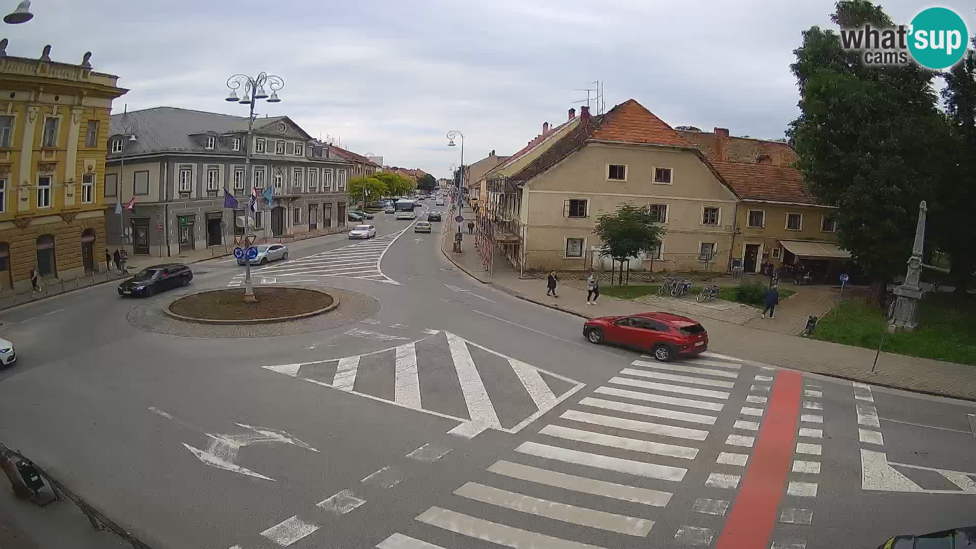 Webcam Karlovac – Lana Center and Peter Zrinski Street