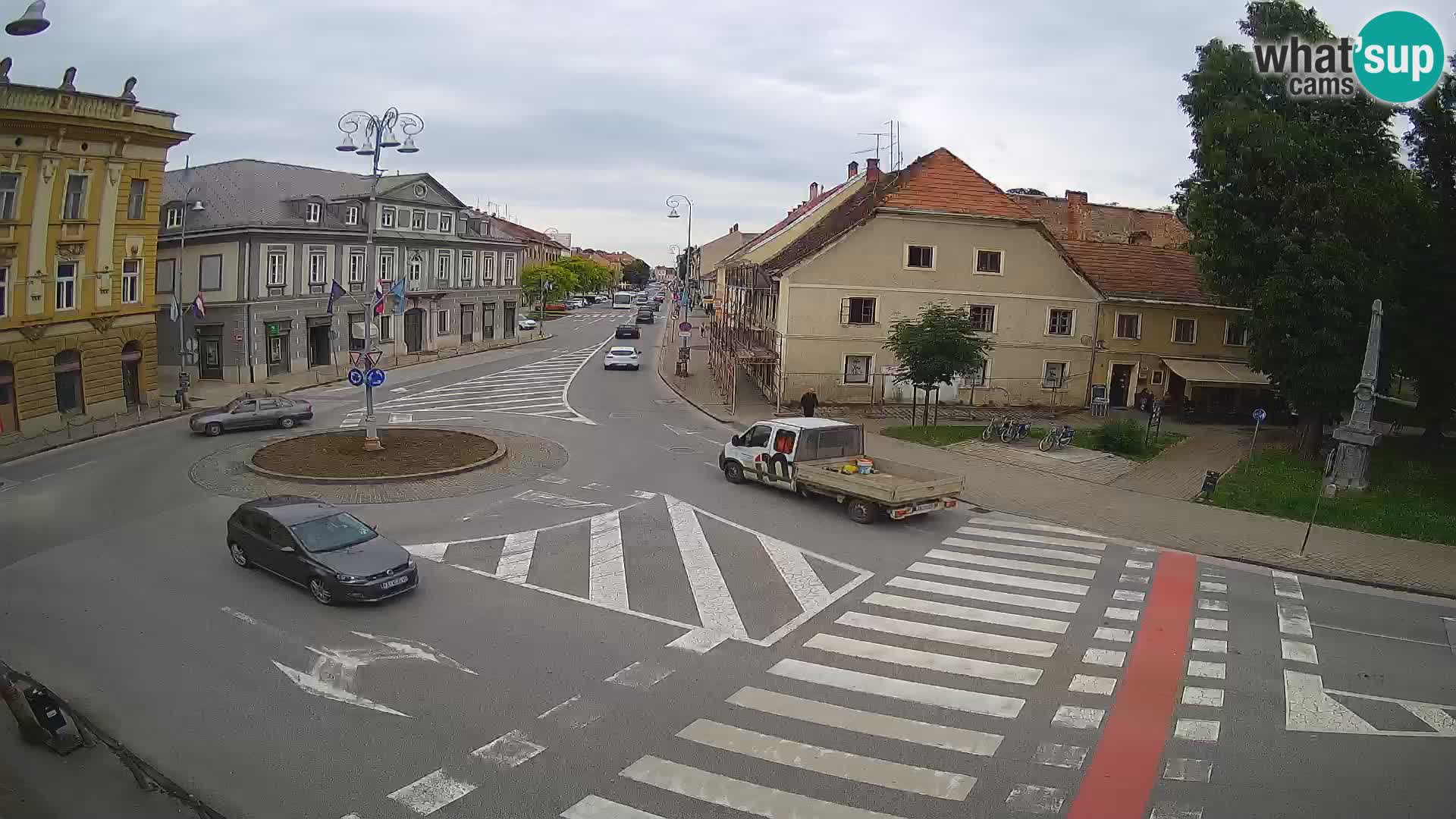 Webcam Karlovac – Lana Center and Peter Zrinski Street