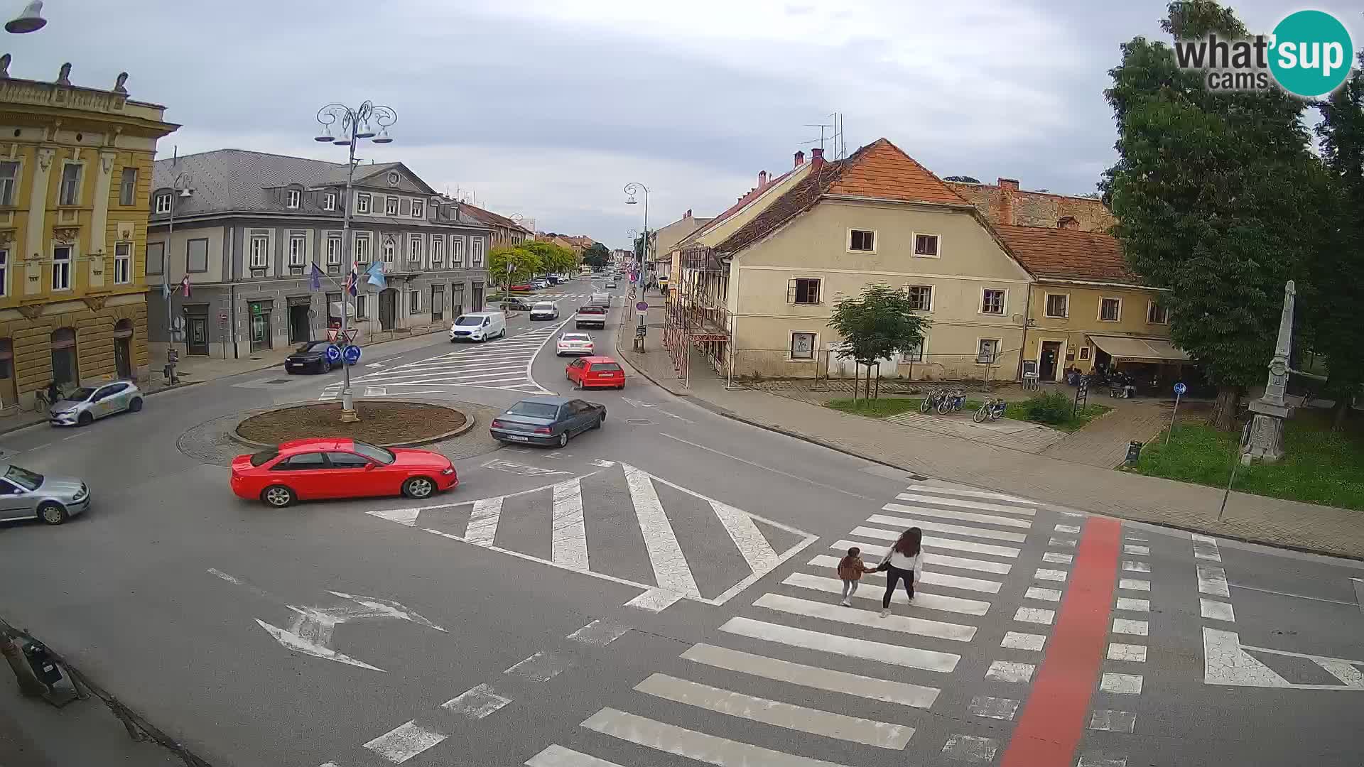 Webcam Karlovac – Lana Center and Peter Zrinski Street