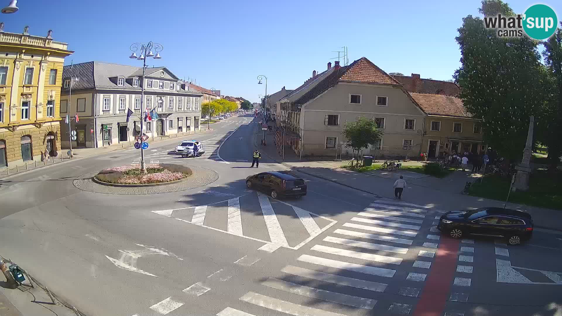 Webcam Karlovac – Lana Center and Peter Zrinski Street