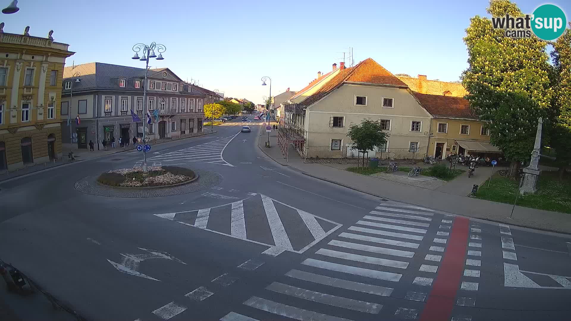 Webcam Karlovac – Lana Center and Peter Zrinski Street