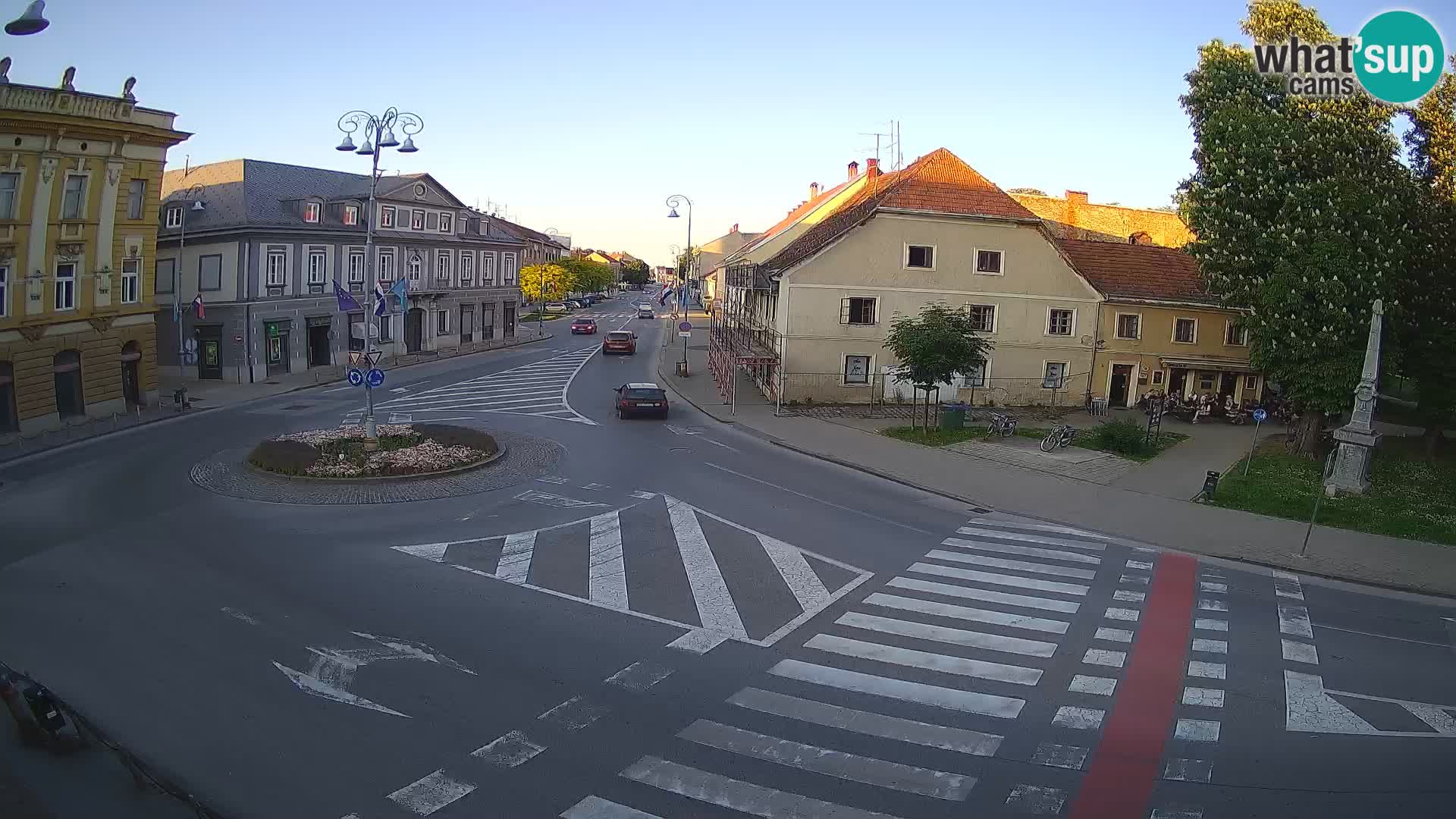 Webcam Karlovac – Lana Center and Peter Zrinski Street