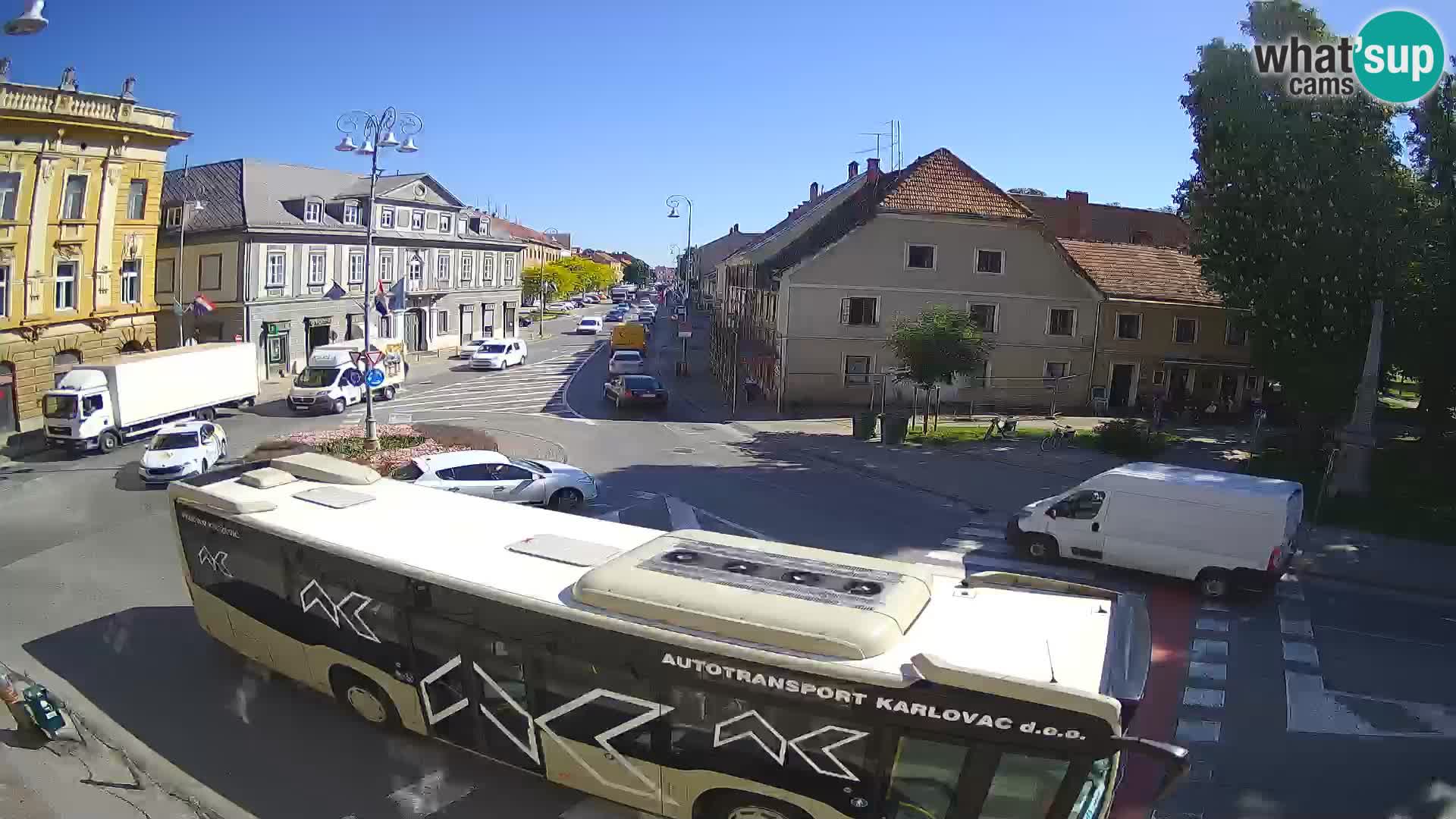 Webcam Karlovac – Lana Center and Peter Zrinski Street