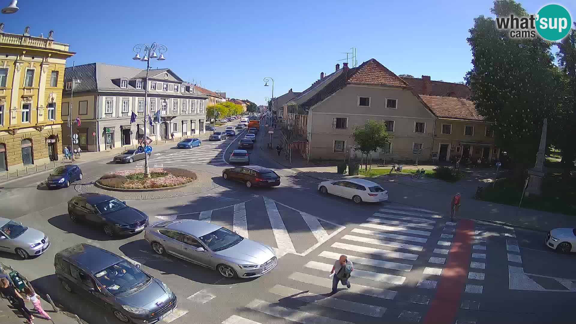 Webcam Karlovac – Lana Center and Peter Zrinski Street