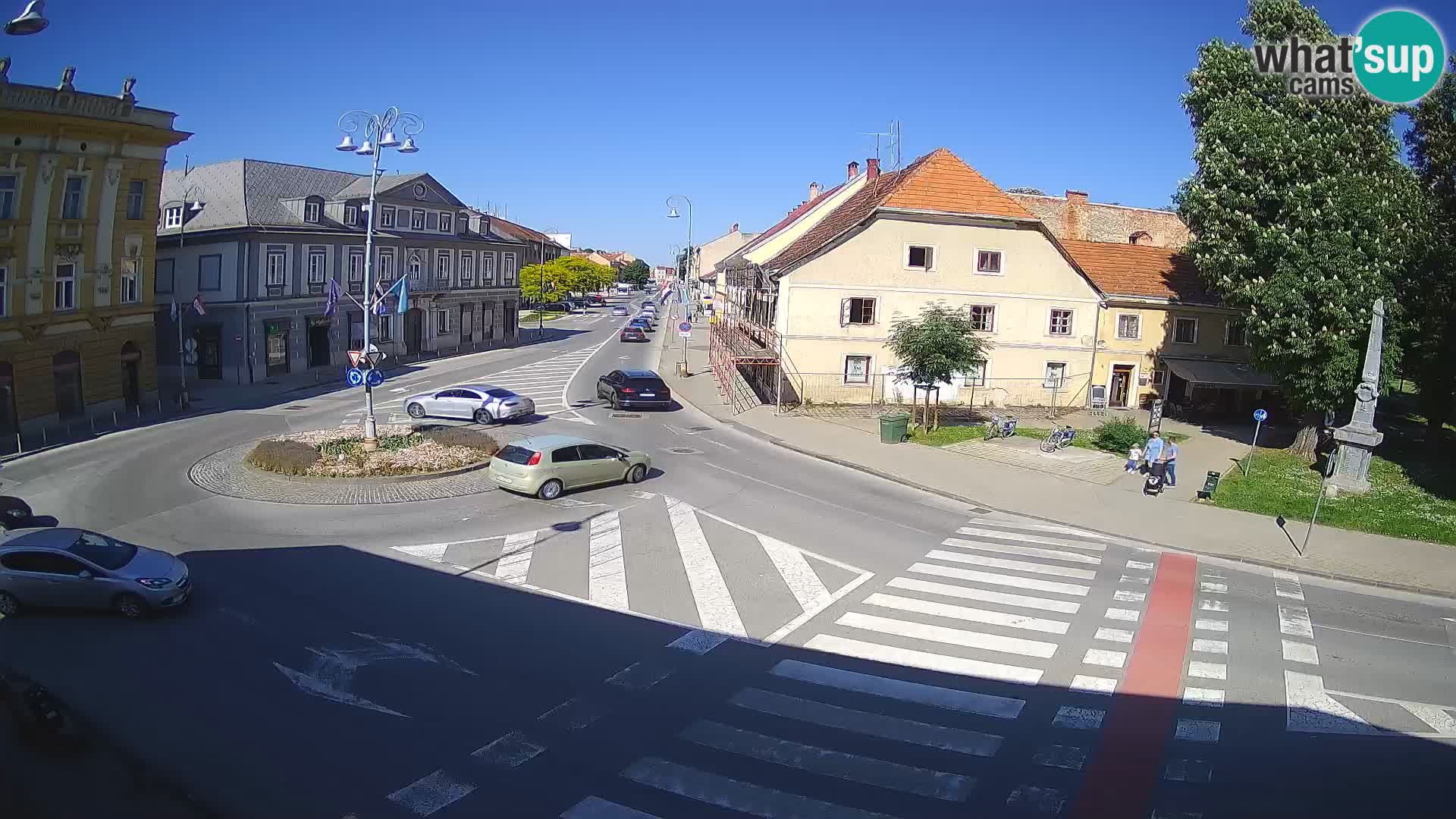 Webcam Karlovac – Lana Center and Peter Zrinski Street