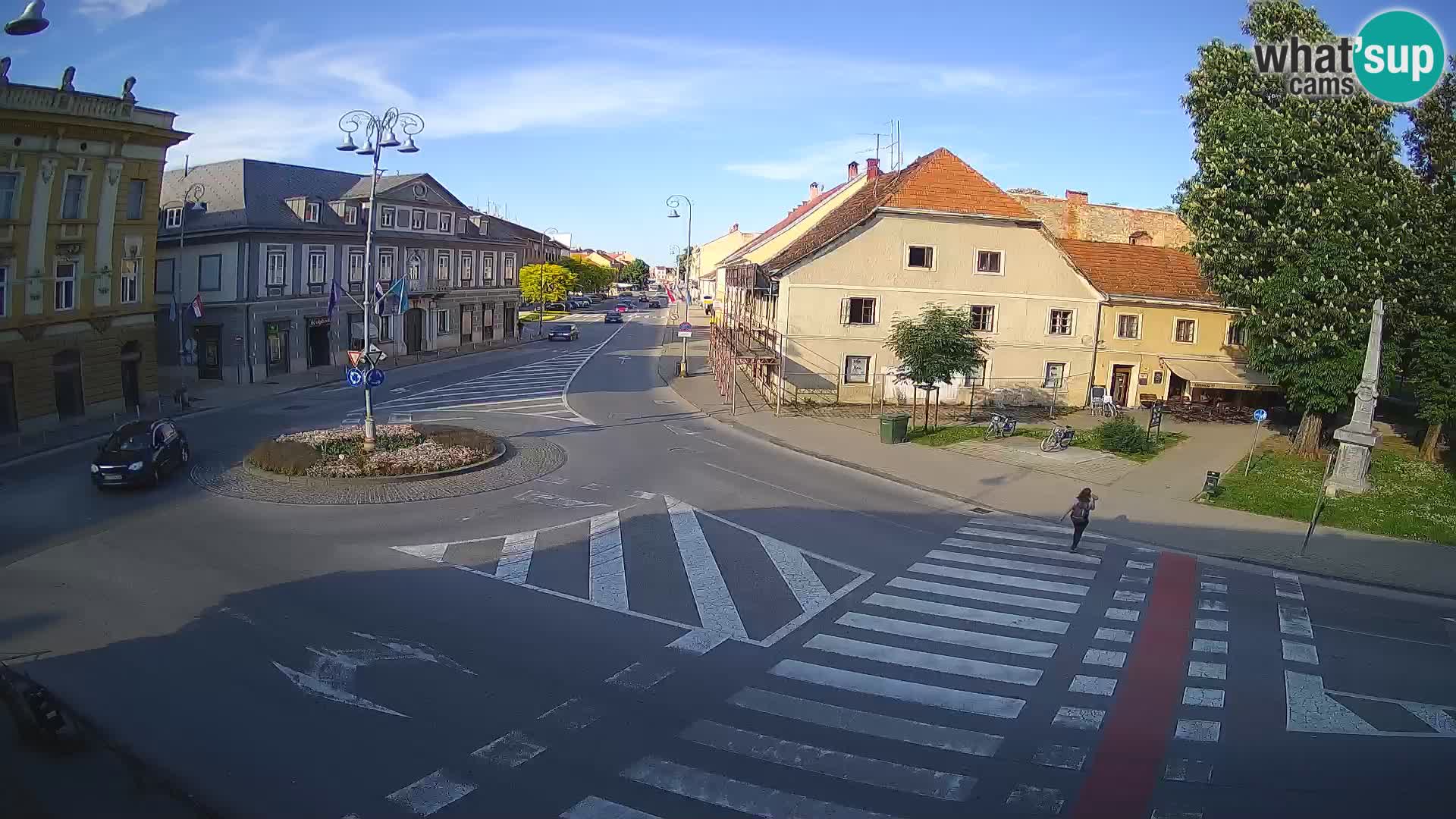Webcam Karlovac – Lana Center and Peter Zrinski Street