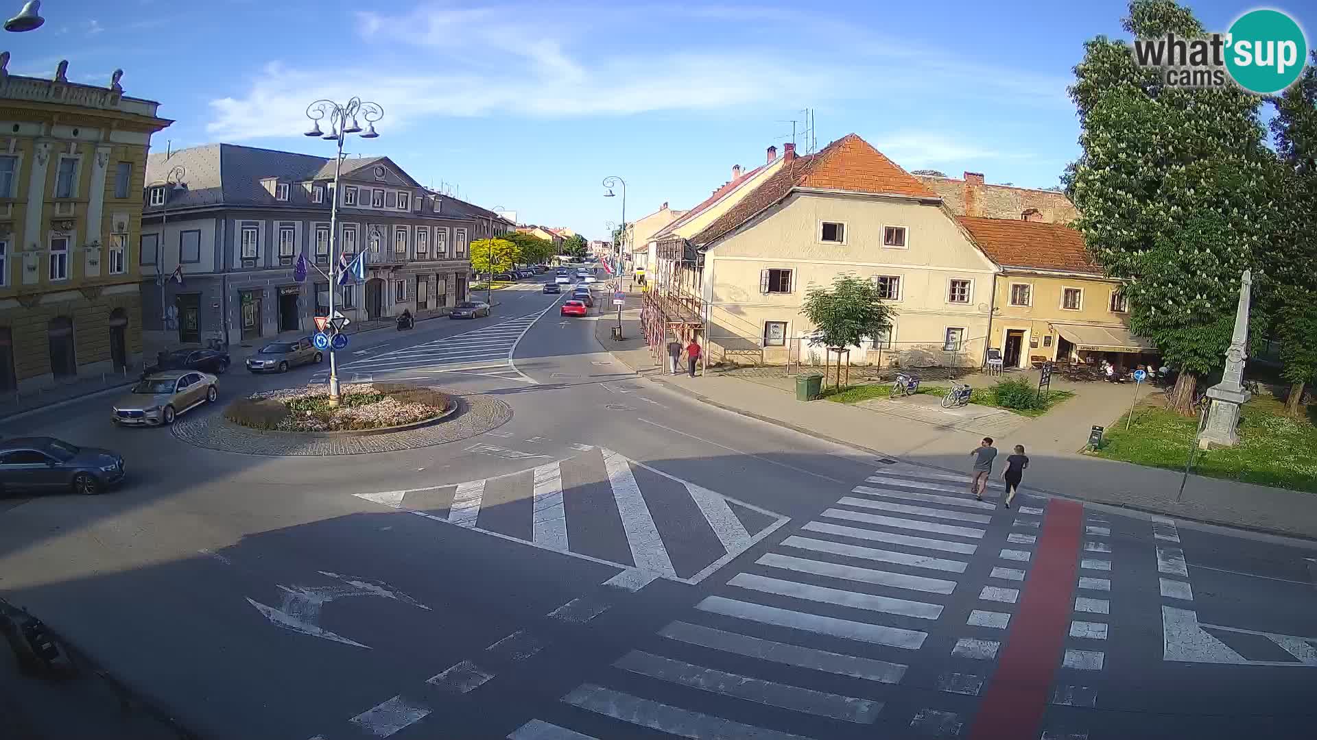 Webcam Karlovac – Lana Center and Peter Zrinski Street