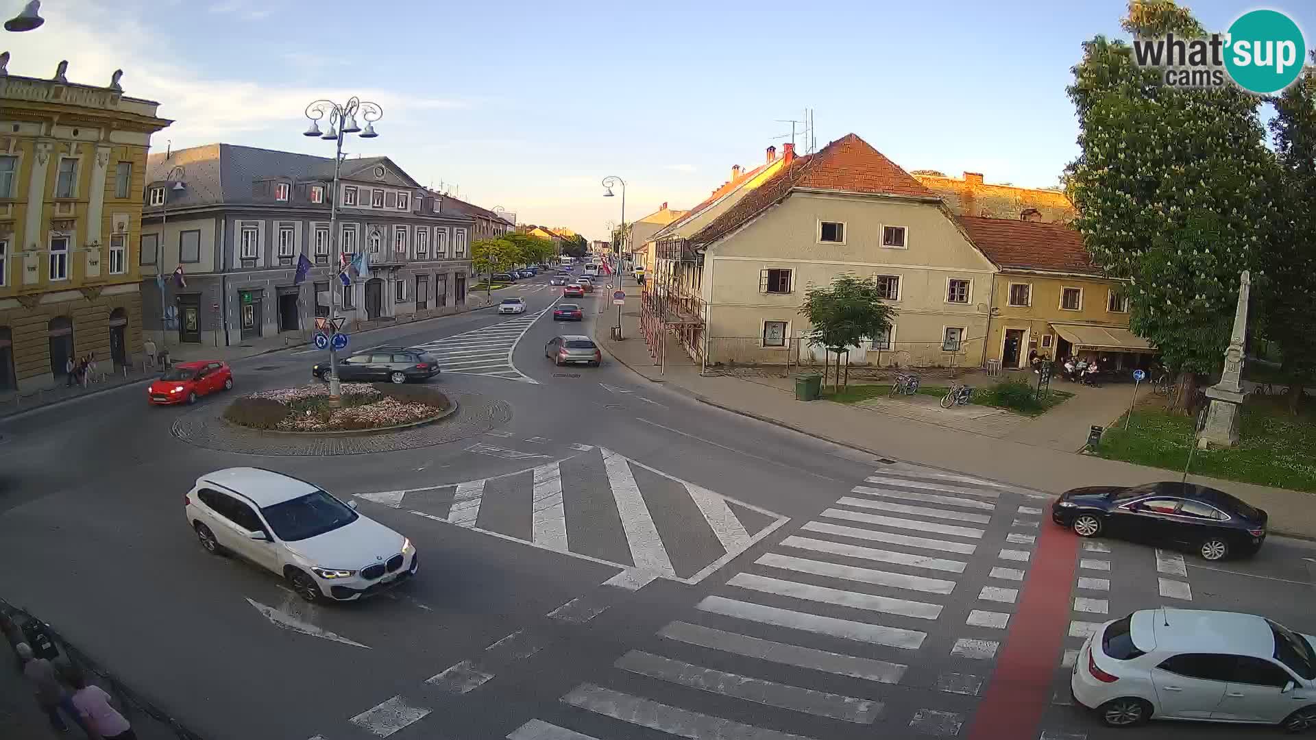 Webcam Karlovac – Lana Center and Peter Zrinski Street
