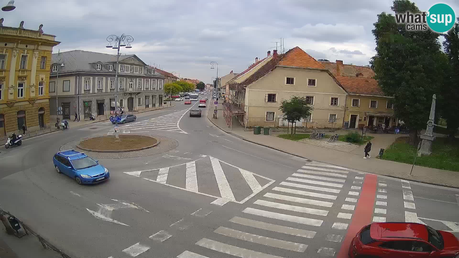 Webcam Karlovac – Lana Center and Peter Zrinski Street
