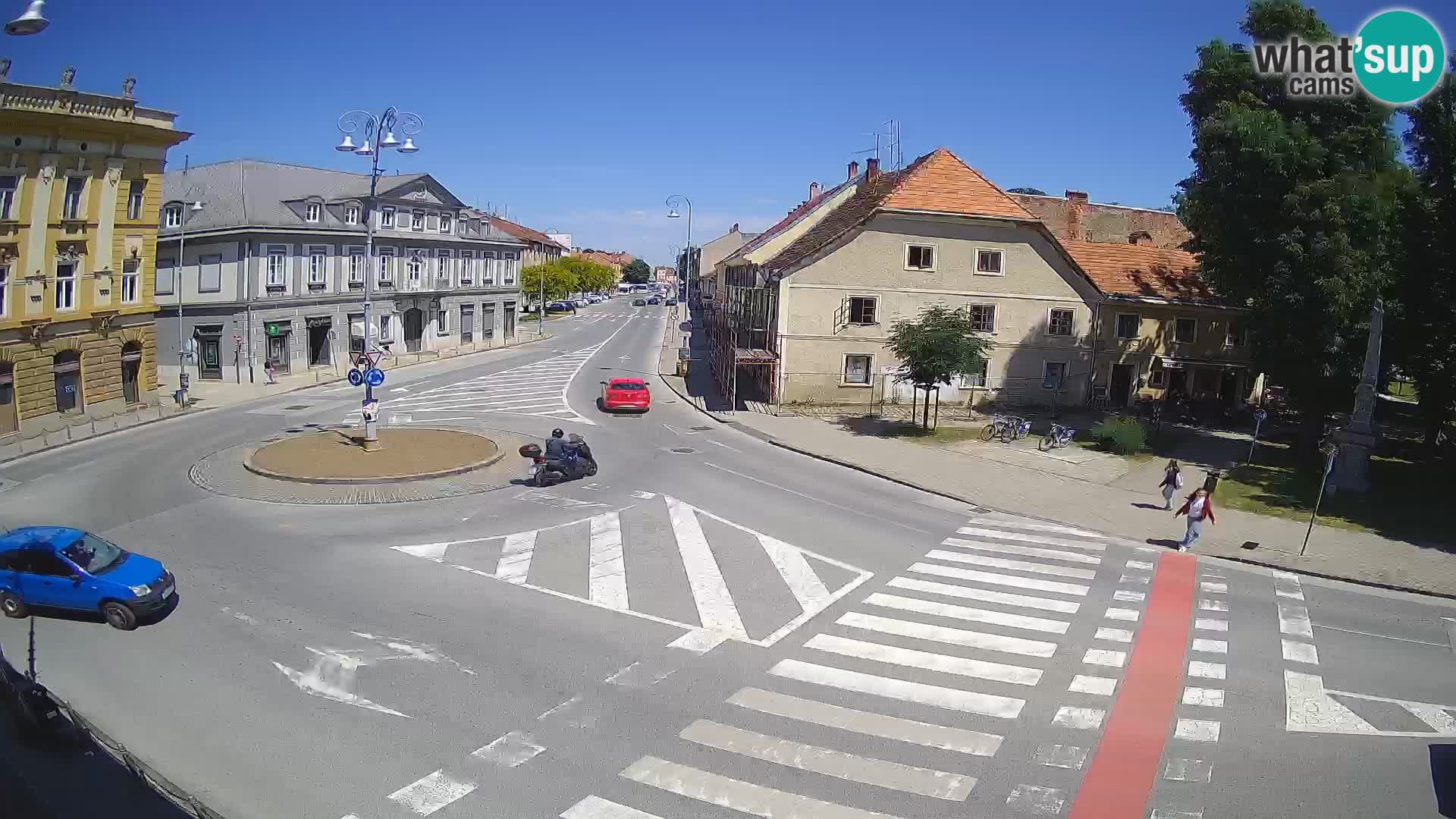 Webcam Karlovac – Lana Center and Peter Zrinski Street