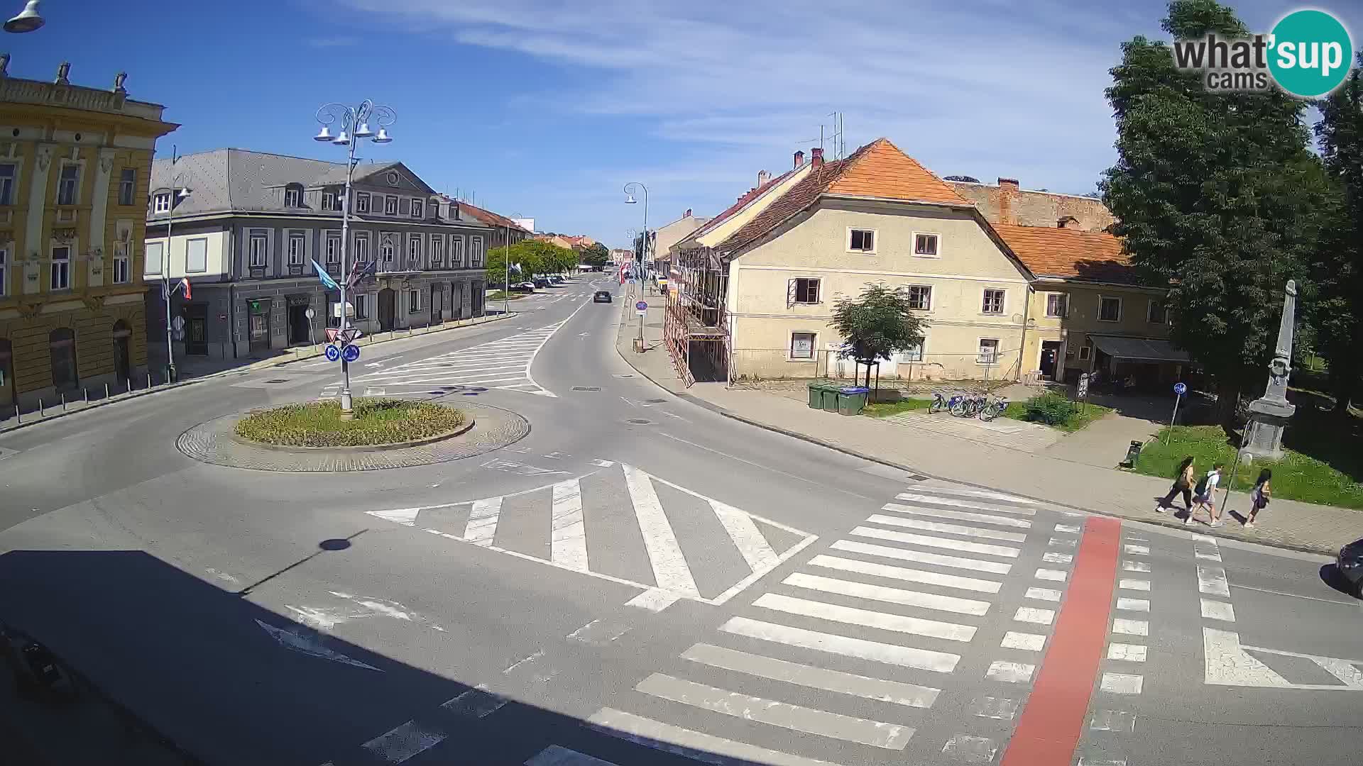 Webcam Karlovac – Lana Center and Peter Zrinski Street