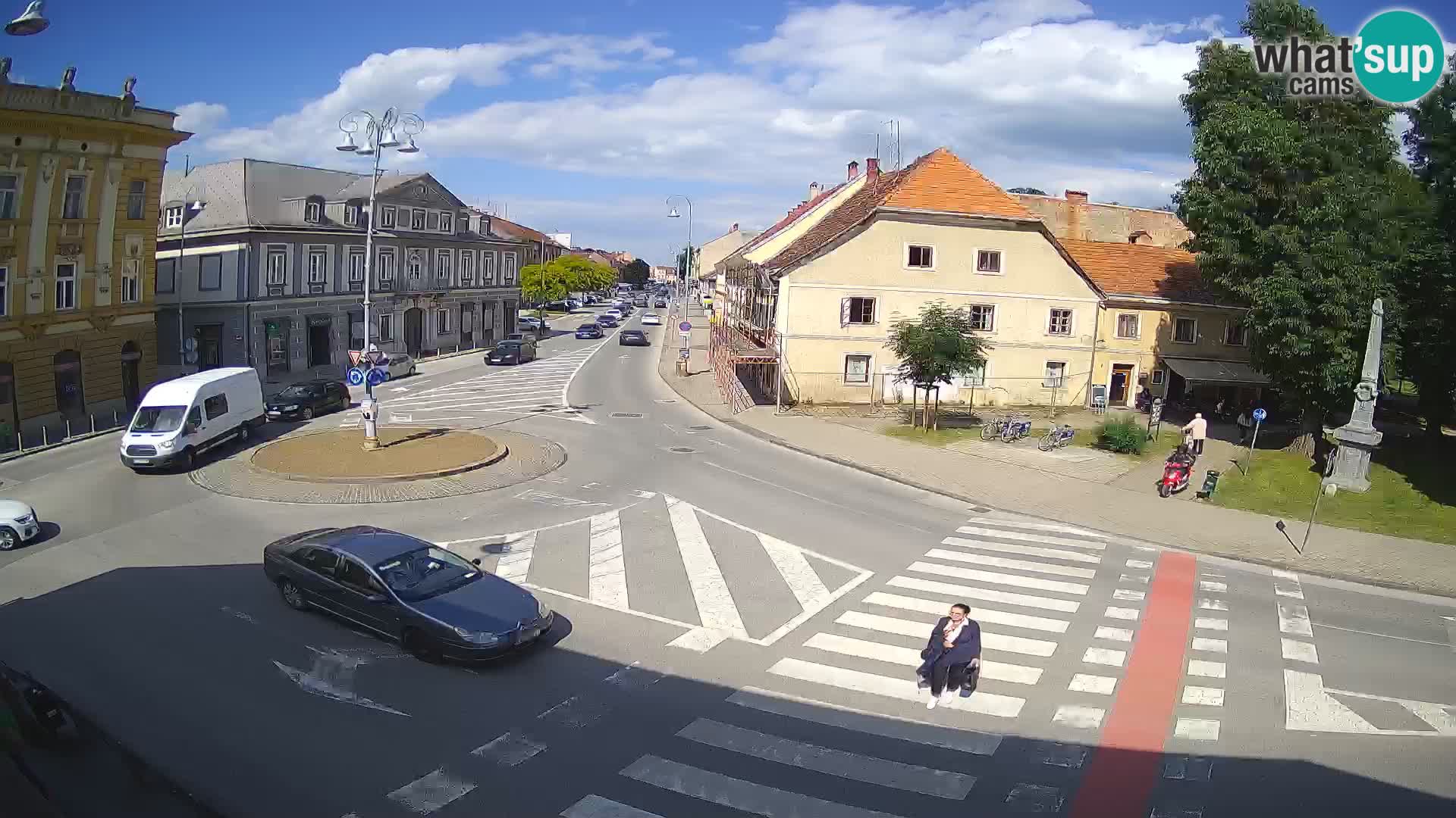 Webcam Karlovac – Lana Center and Peter Zrinski Street