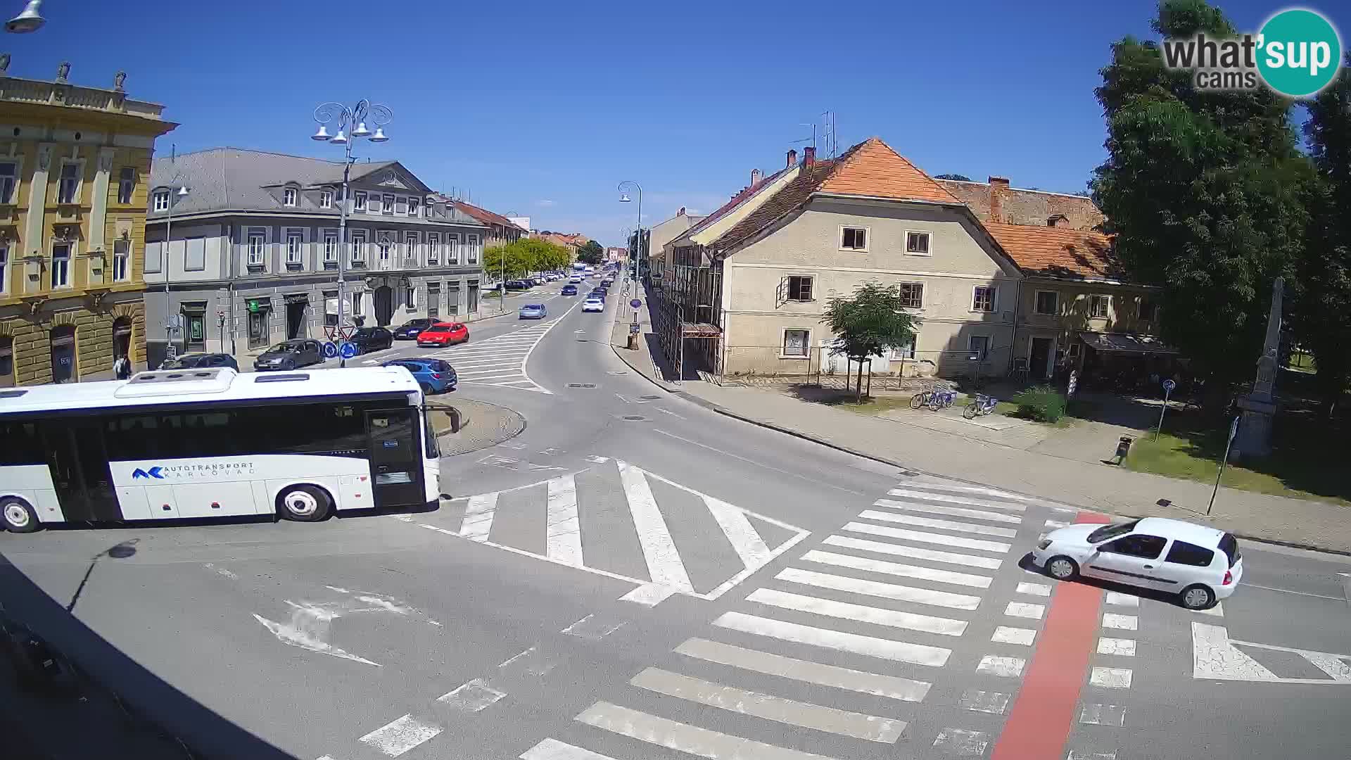 Webcam Karlovac – Lana Center and Peter Zrinski Street