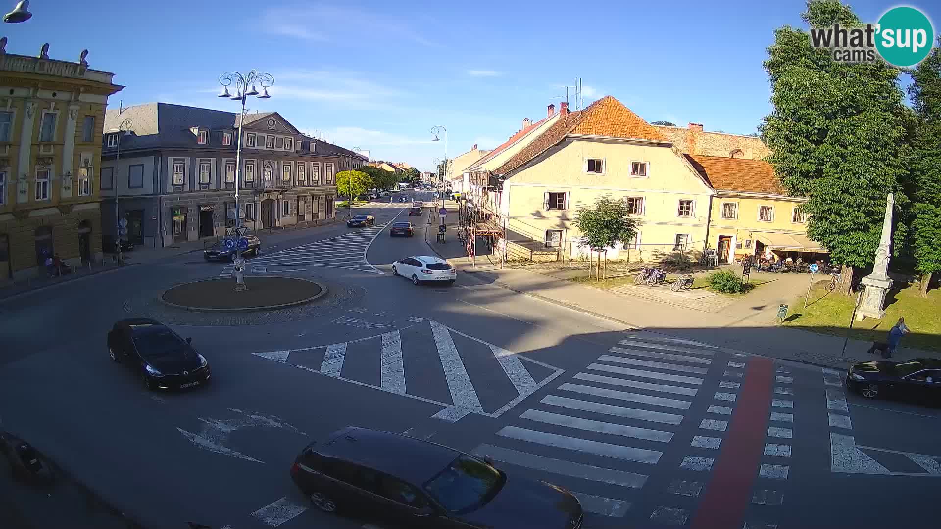 Webcam Karlovac – Lana Center and Peter Zrinski Street