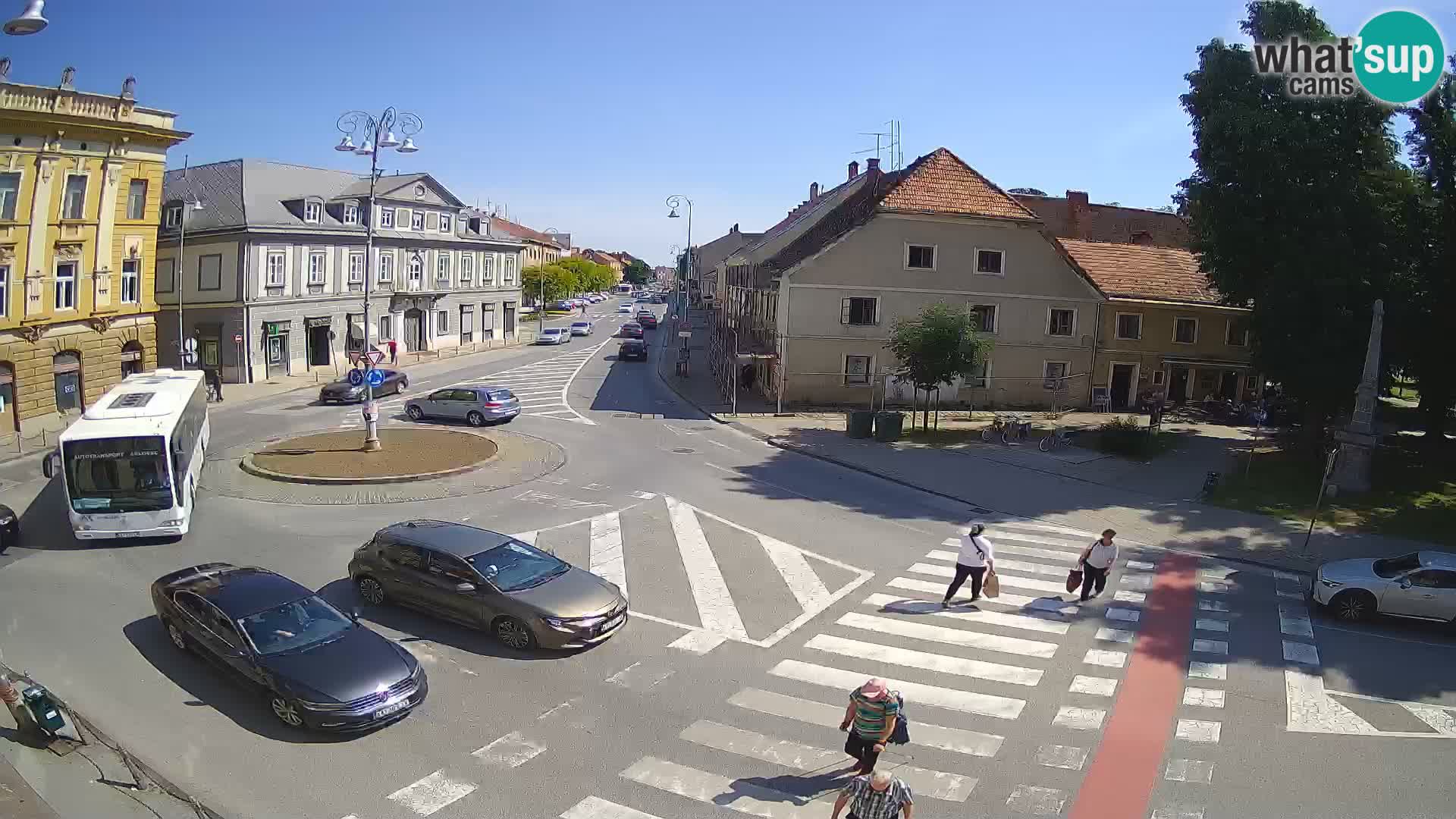 Webcam Karlovac – Lana Center and Peter Zrinski Street