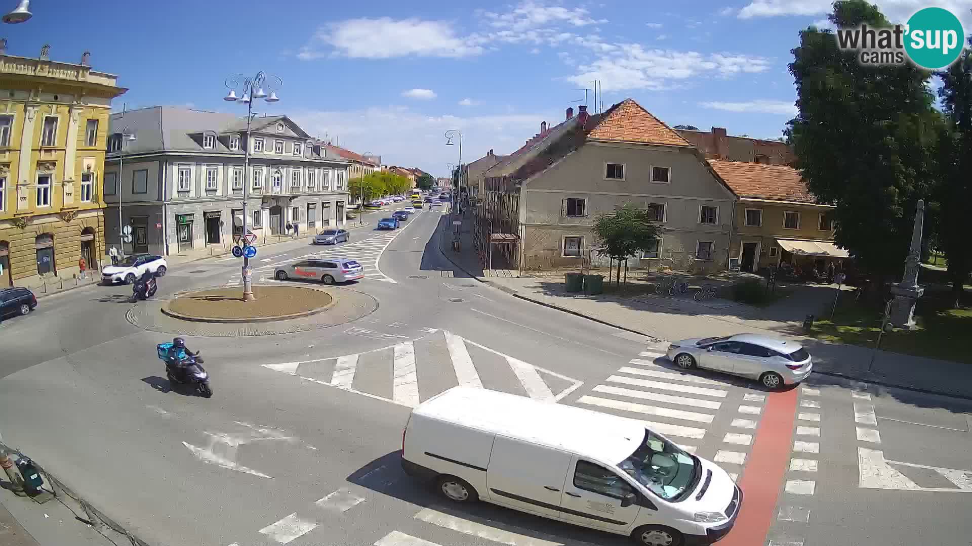 Webcam Karlovac – Lana Center and Peter Zrinski Street