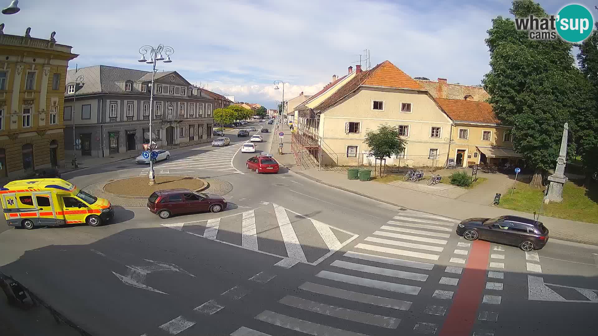 Webcam Karlovac – Lana Center and Peter Zrinski Street