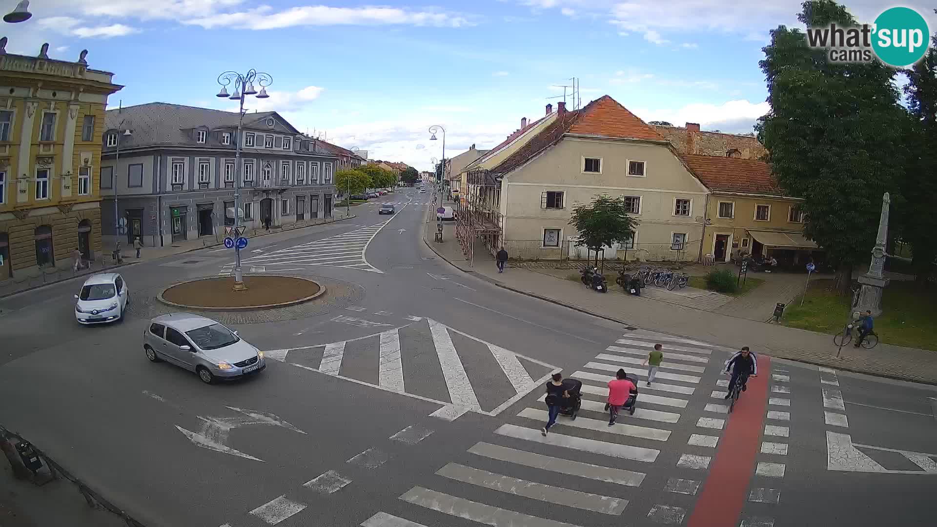 Webcam Karlovac – Lana Center and Peter Zrinski Street