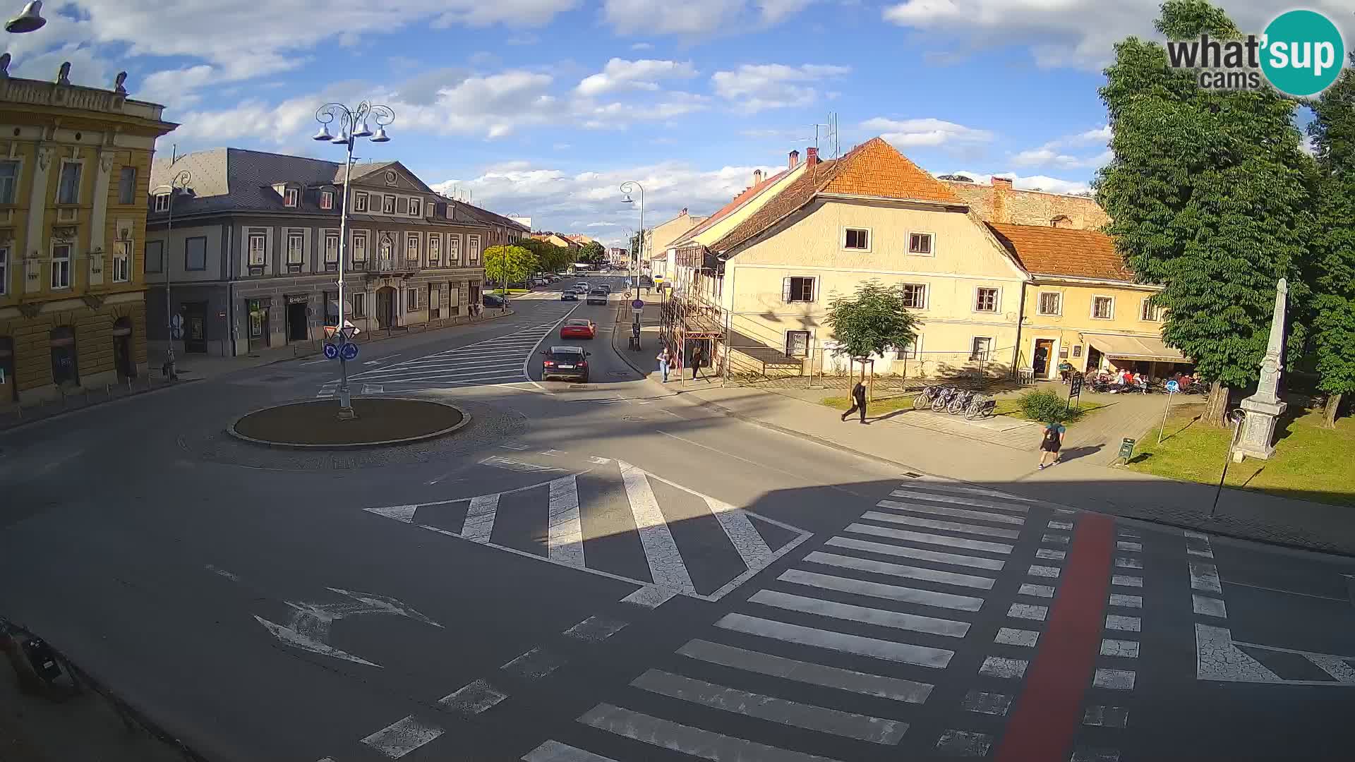 Webcam Karlovac – Lana Center and Peter Zrinski Street