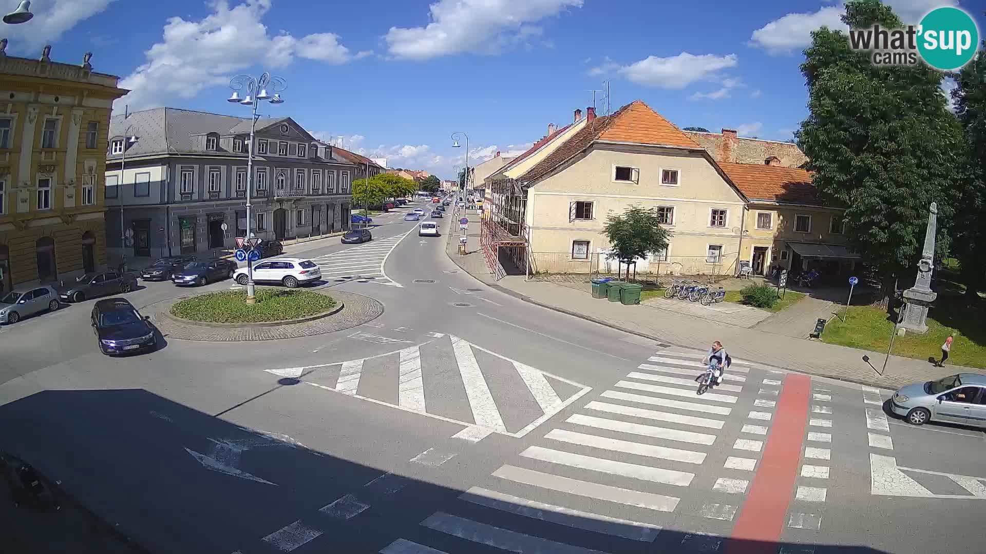 Webcam Karlovac – Lana Center and Peter Zrinski Street